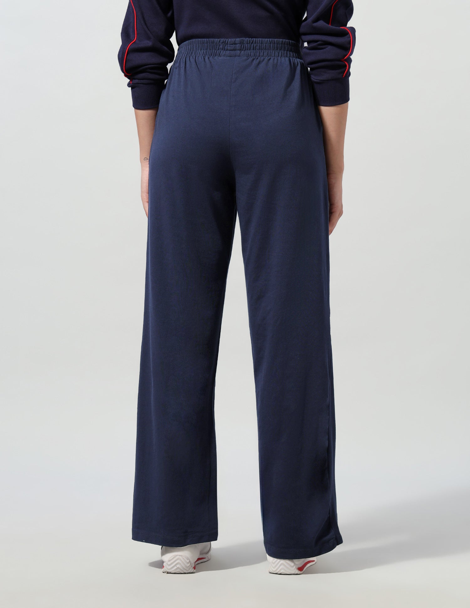 Wide Leg Fit Lounge Wear Pants Navy - U.S. Polo Assn. India | Large