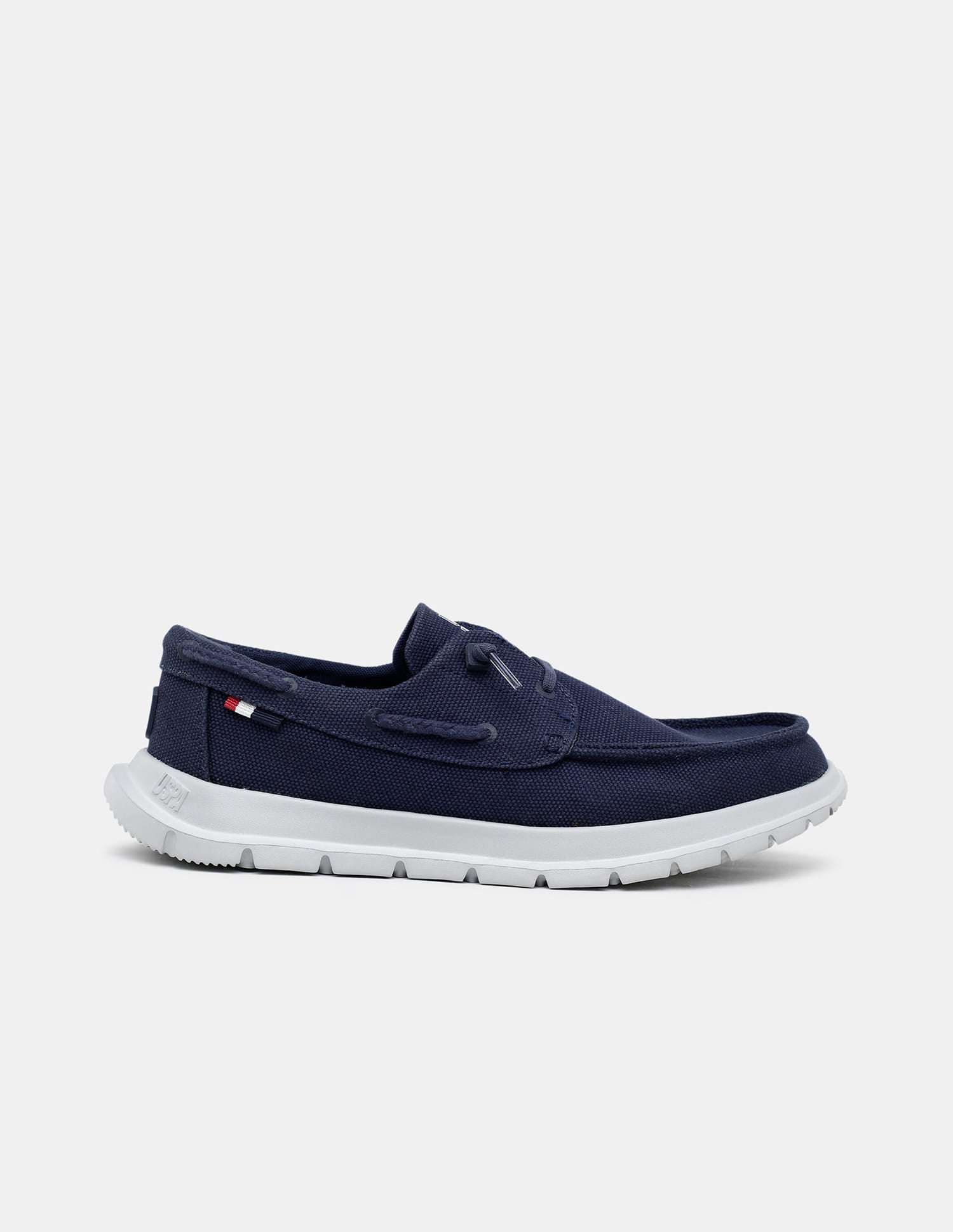 Round Toe Slip Ons Ashton Sneakers Navy - U.S. Polo Assn. India | Large