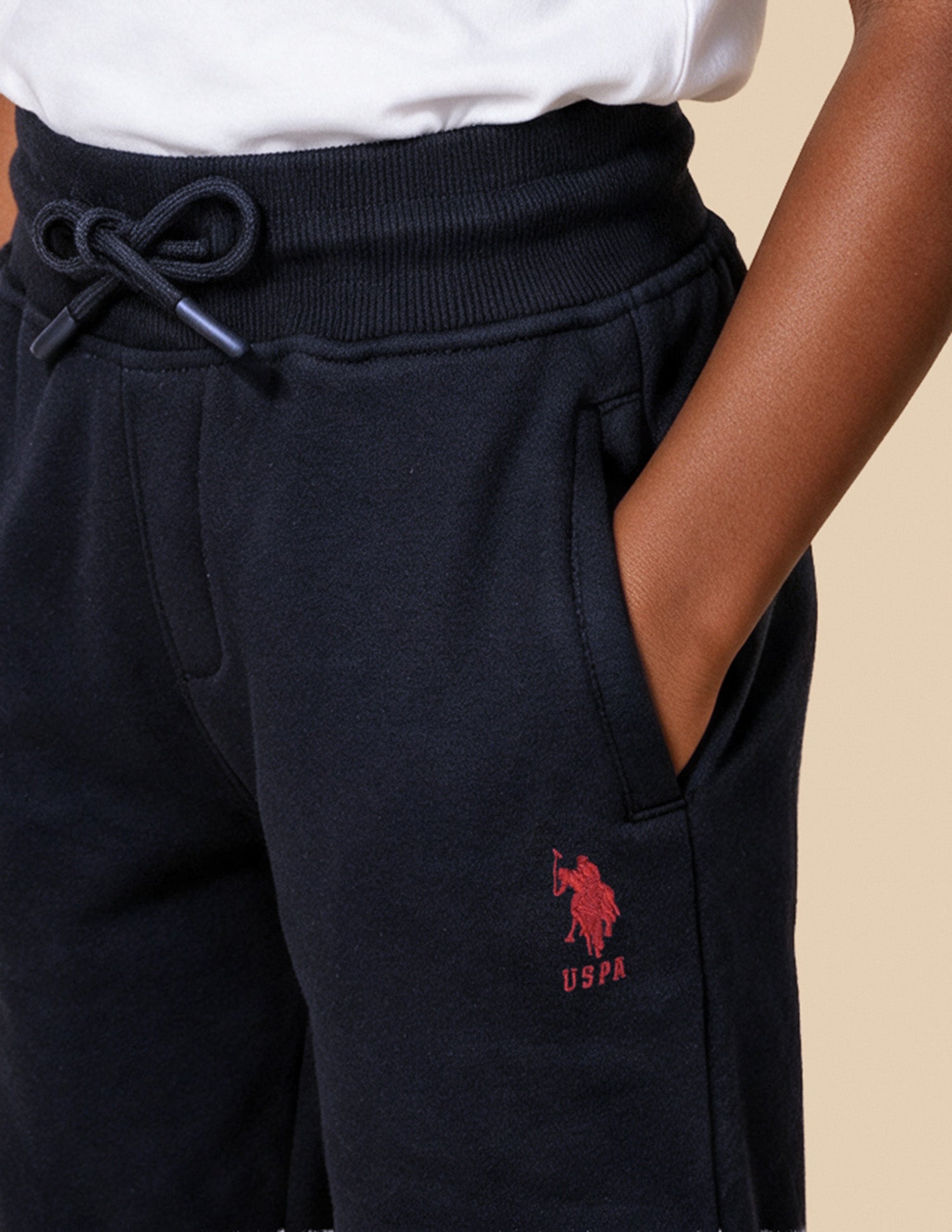 Mid Rise Regular Fit Sweatpant Navy - U.S. Polo Assn. India | Large