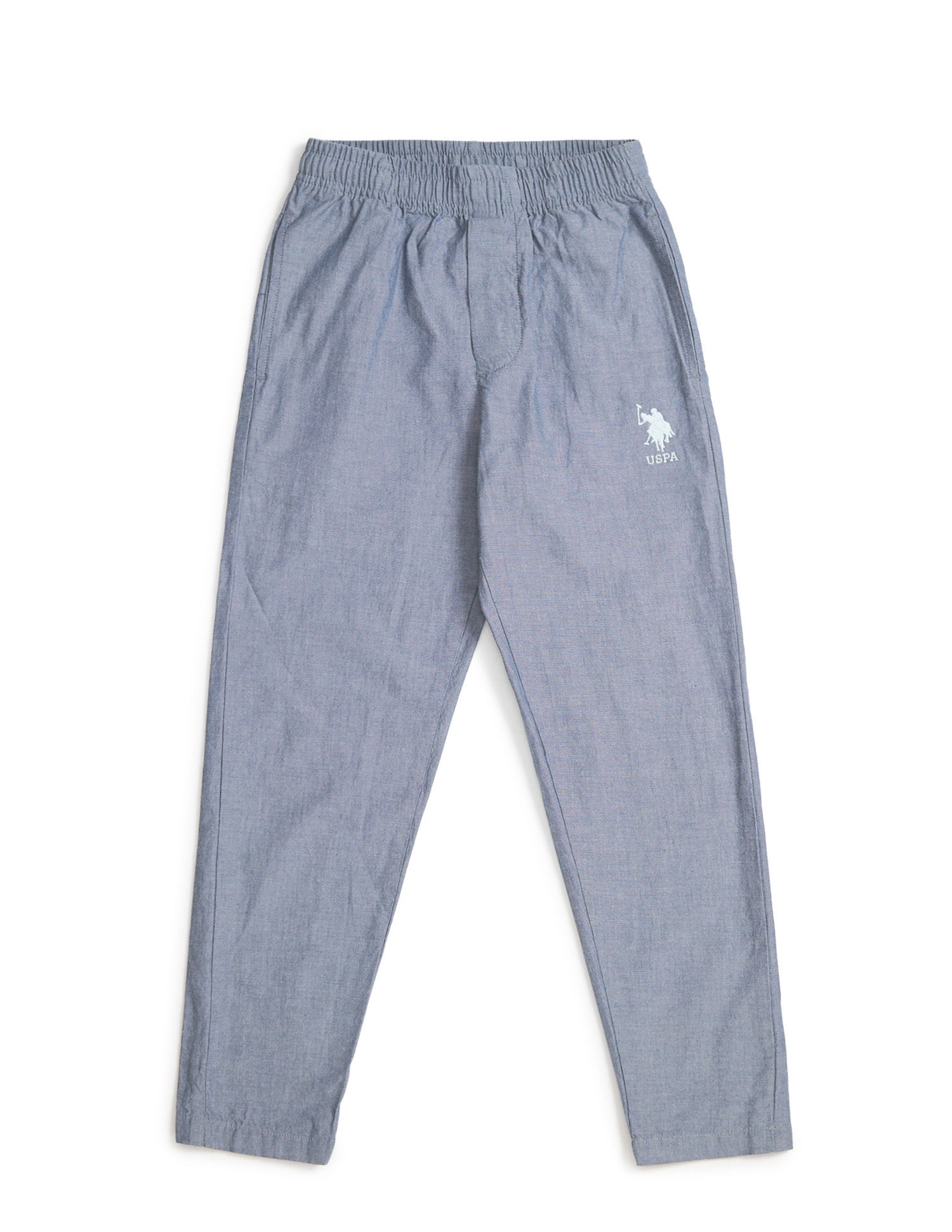 Cotton Chambray LKP01 Lounge Pants - Pack Of 1 Navy - U.S. POLO ASSN. | Large