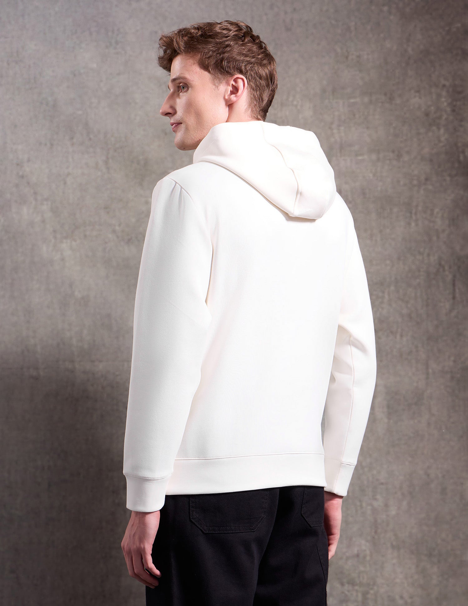 Graphic Embossed Black & Gold Sweatshirt Ecru - U.S. POLO ASSN. | Large