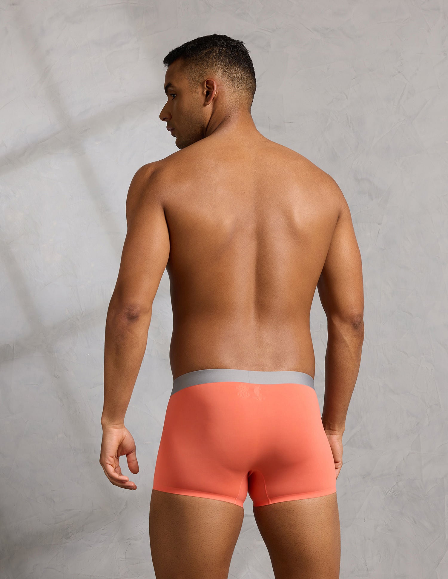 Micro Fibre Seamless Ultra-Light Trunk Orange - U.S. POLO ASSN. | Large