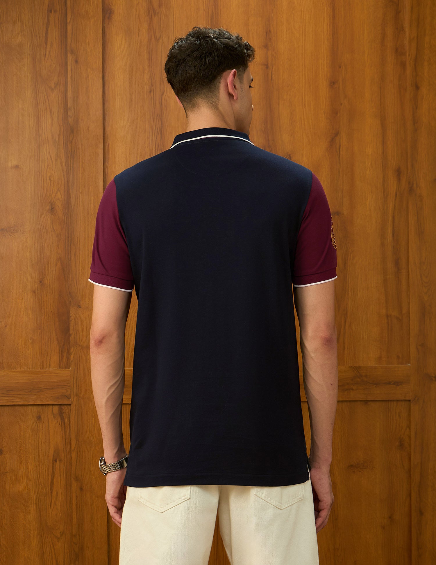 Brand Embroidered Varsity Theatre Polo Shirt Olive - U.S. POLO ASSN. | Large