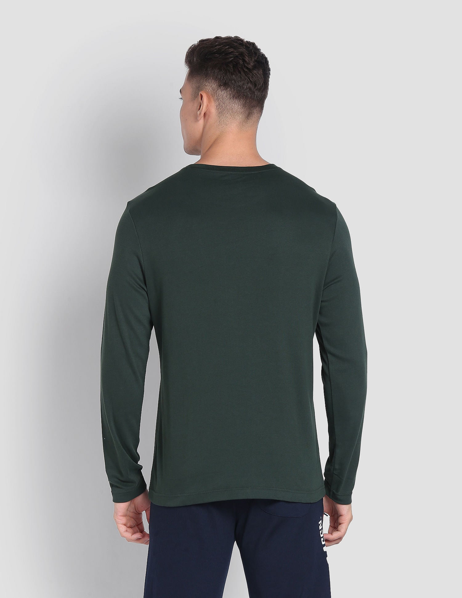 Long Sleeve LE006 Lounge T-Shirt - Pack Of 1 Dark Green - U.S. POLO ASSN. | Large