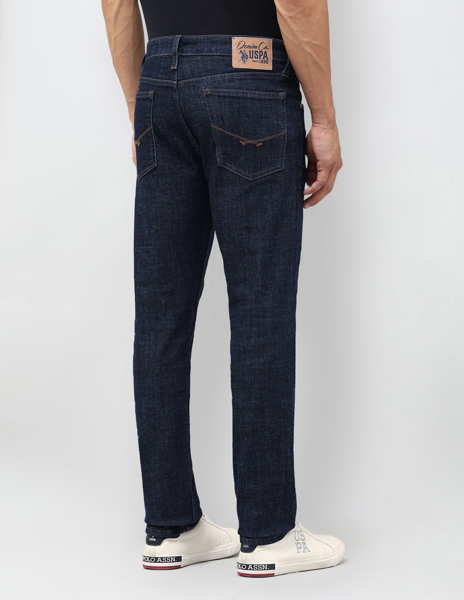 Regallo Skinny Fit Blue Jeans Indigo - U.S. Polo Assn. India | Large
