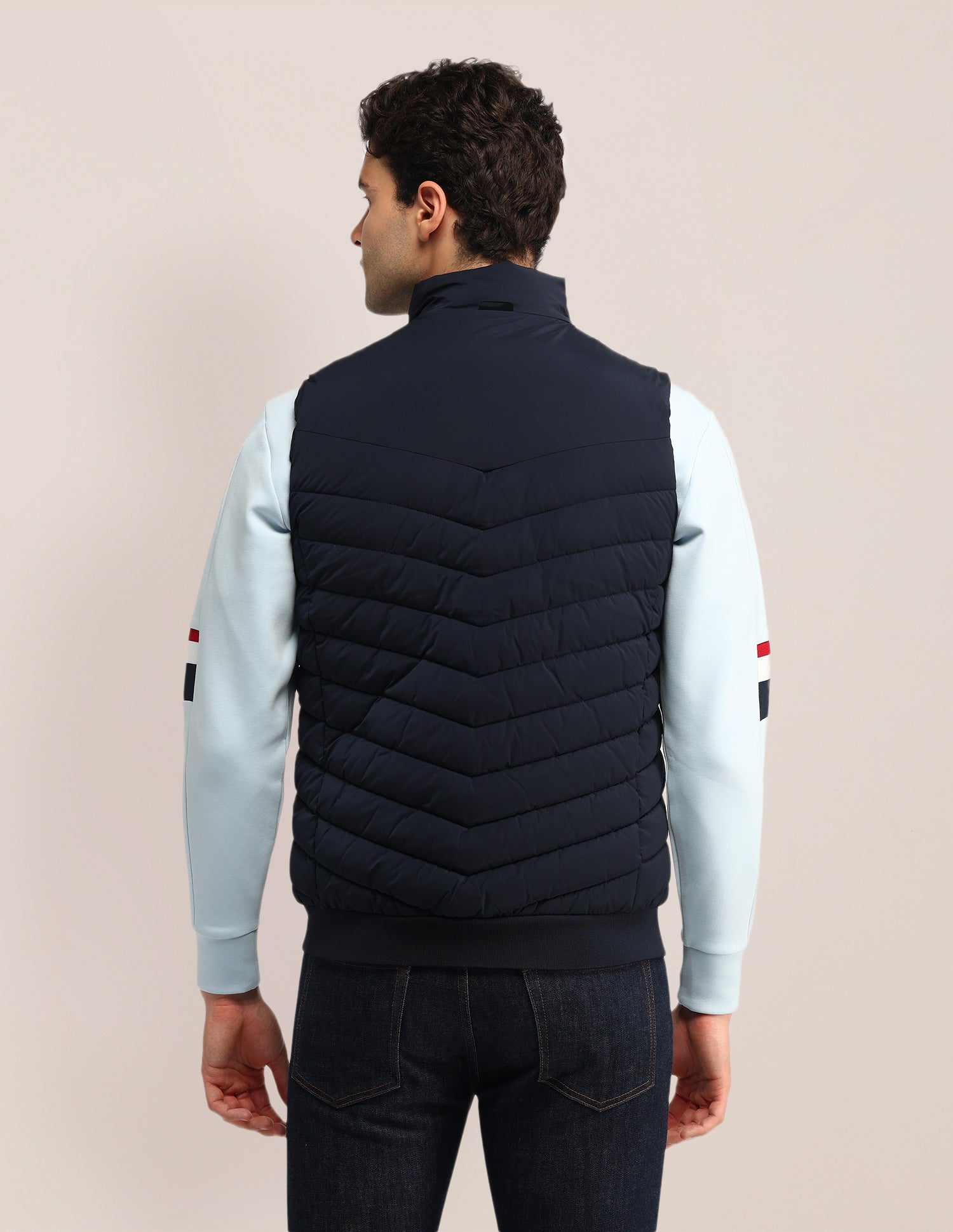 Solid Regular Fit Jacket Navy - U.S. POLO ASSN. | Large