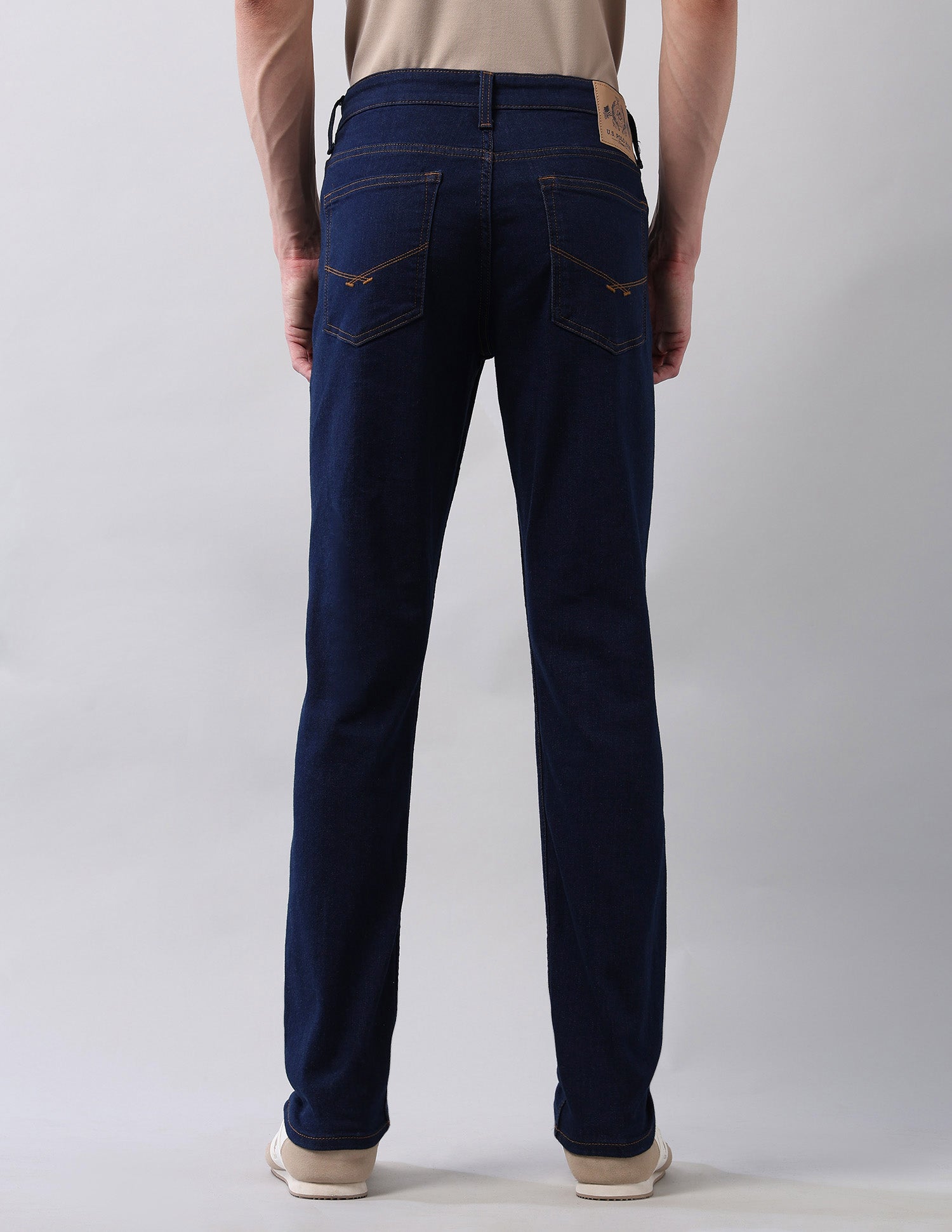 Regallo Skinny Fit Blue Jeans Blue - U.S. Polo Assn. India | Large