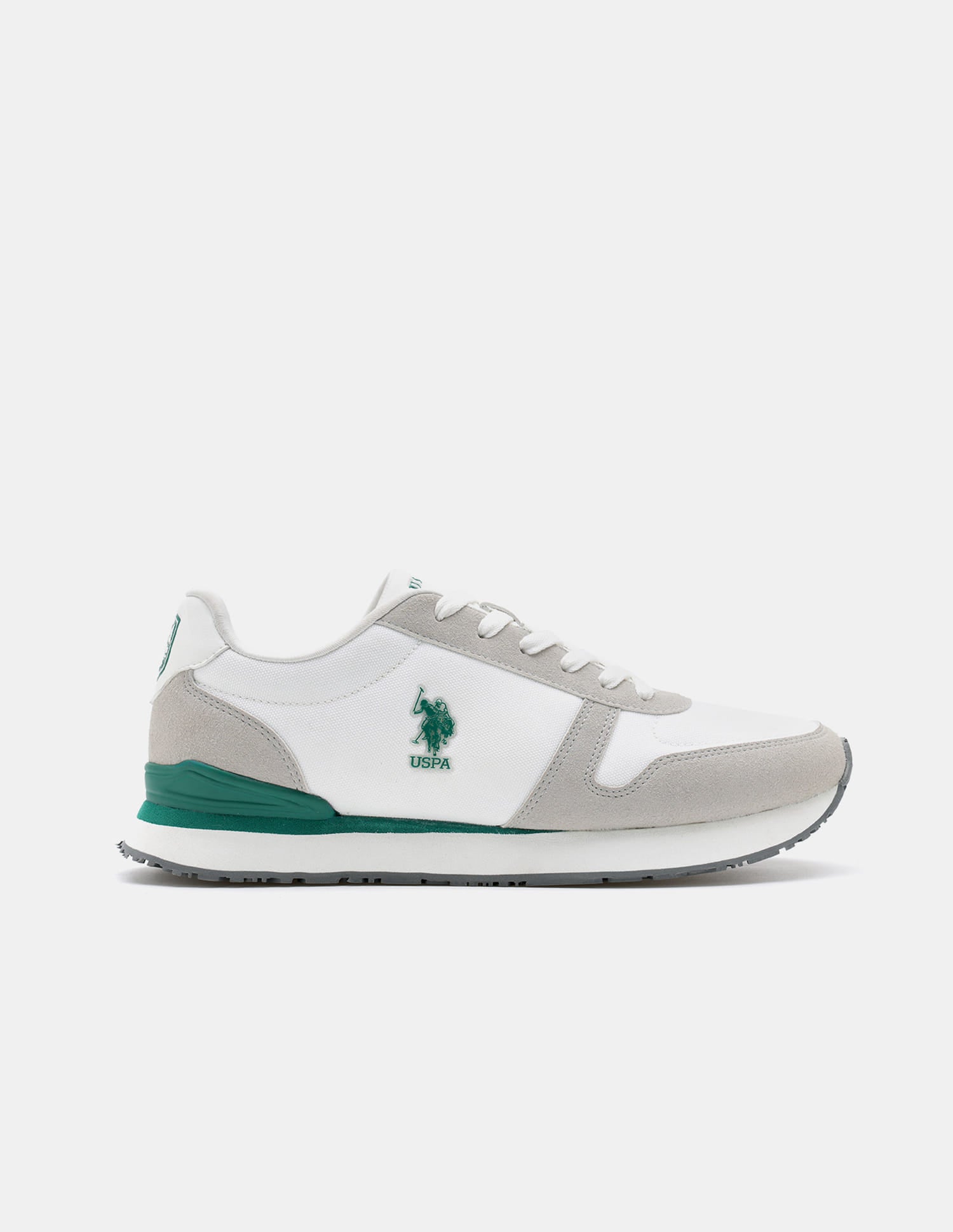 Men Tregon 2.0 Colourblocked Sneakers White - U.S. Polo Assn. India | Large
