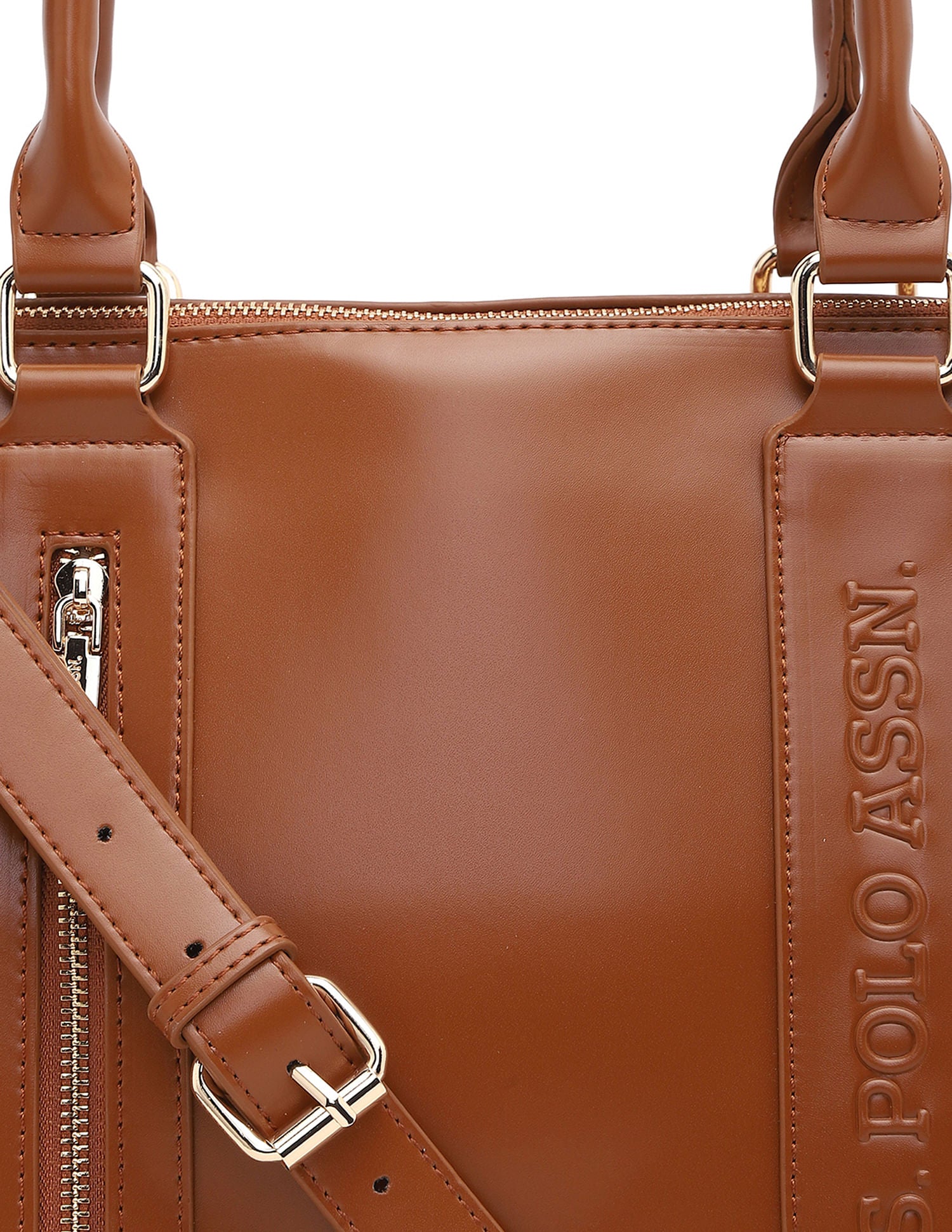 Women Alexa Satchel Bag Tan - U.S. POLO ASSN. | Large