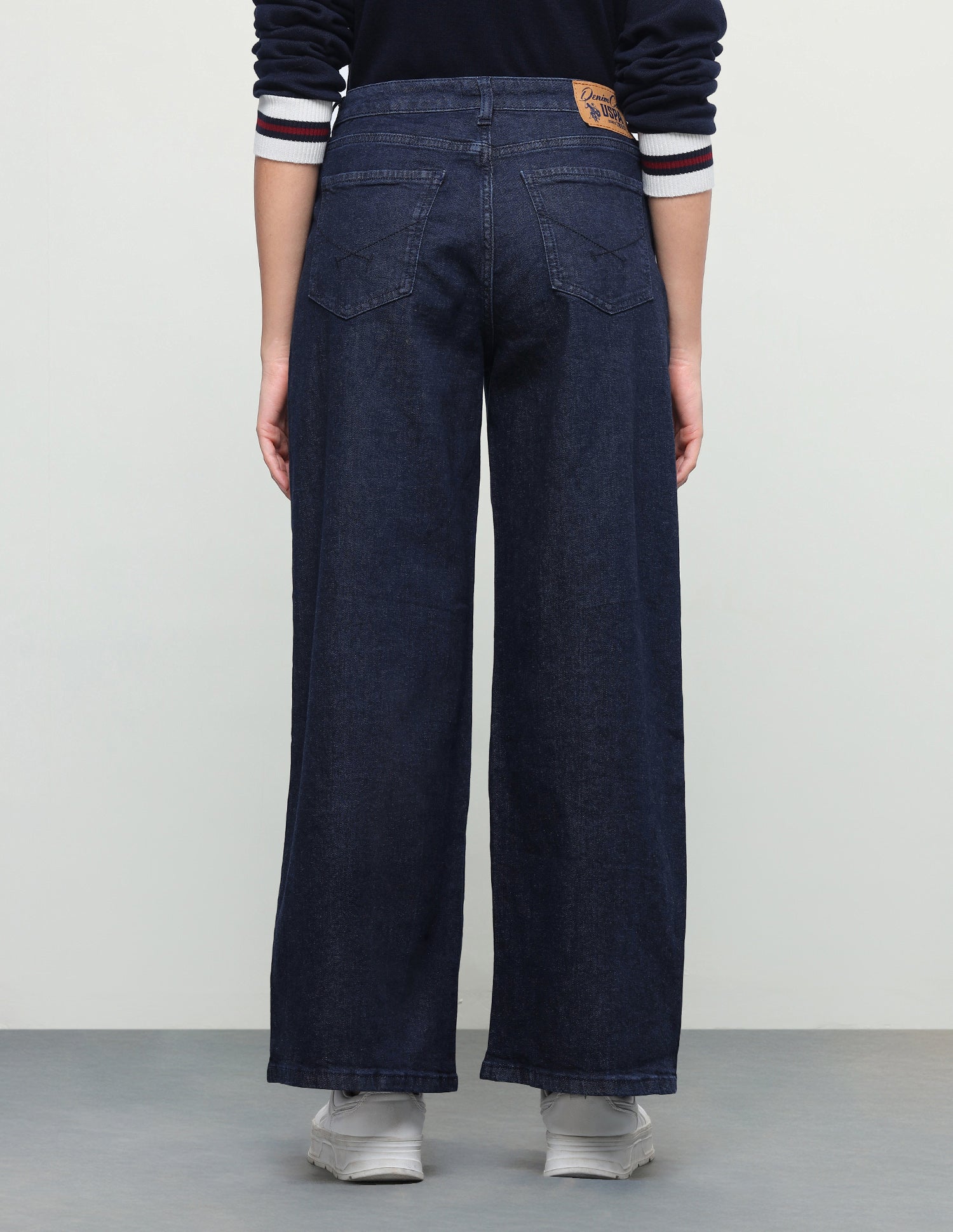 Baggy Fit Blue Jeans Blue - U.S. Polo Assn. India | Large
