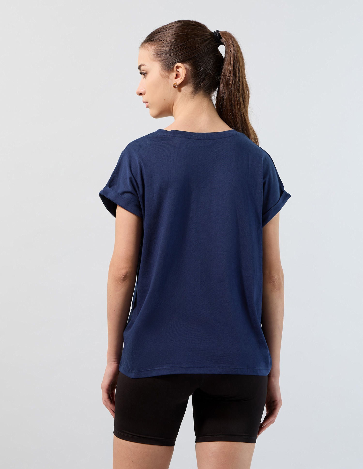 Solid Regular Fit T-Shirt Navy - U.S. POLO ASSN. | Large