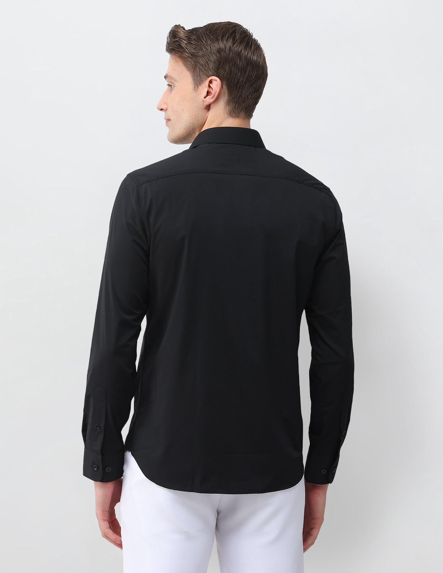 Aeris Solid Regular Fit Shirt Navy - U.S. Polo Assn. India | Large