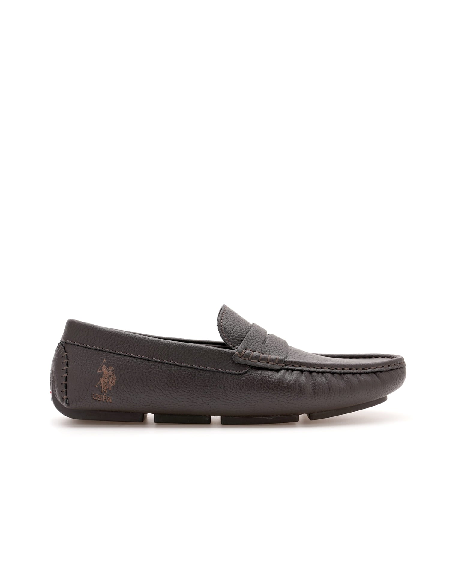Men Kiger 2.0 Textured Loafers Brown - U.S. Polo Assn. India | Large