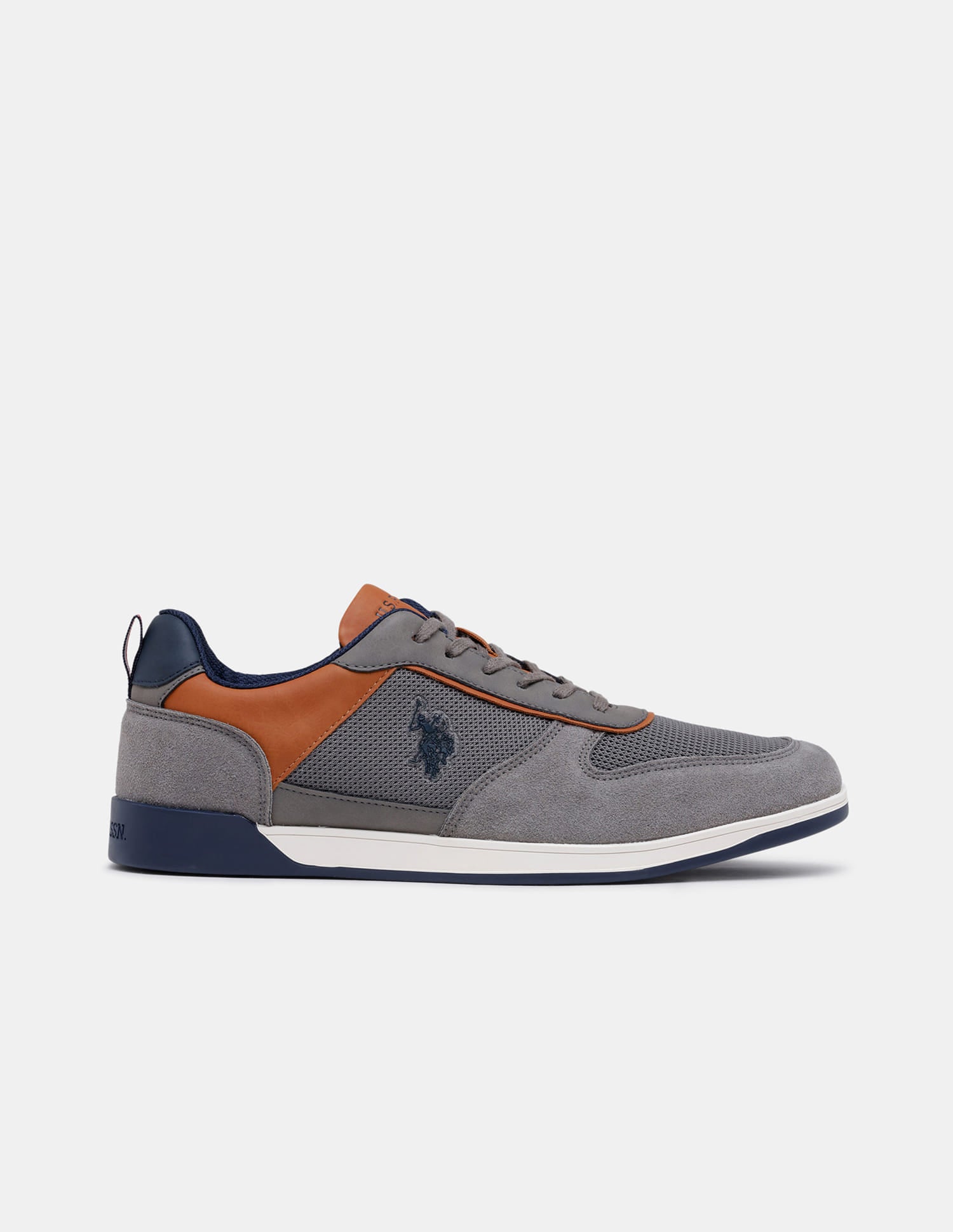 Men Ignacio Smart Casuals Sneakers Grey - U.S. Polo Assn. India | Large