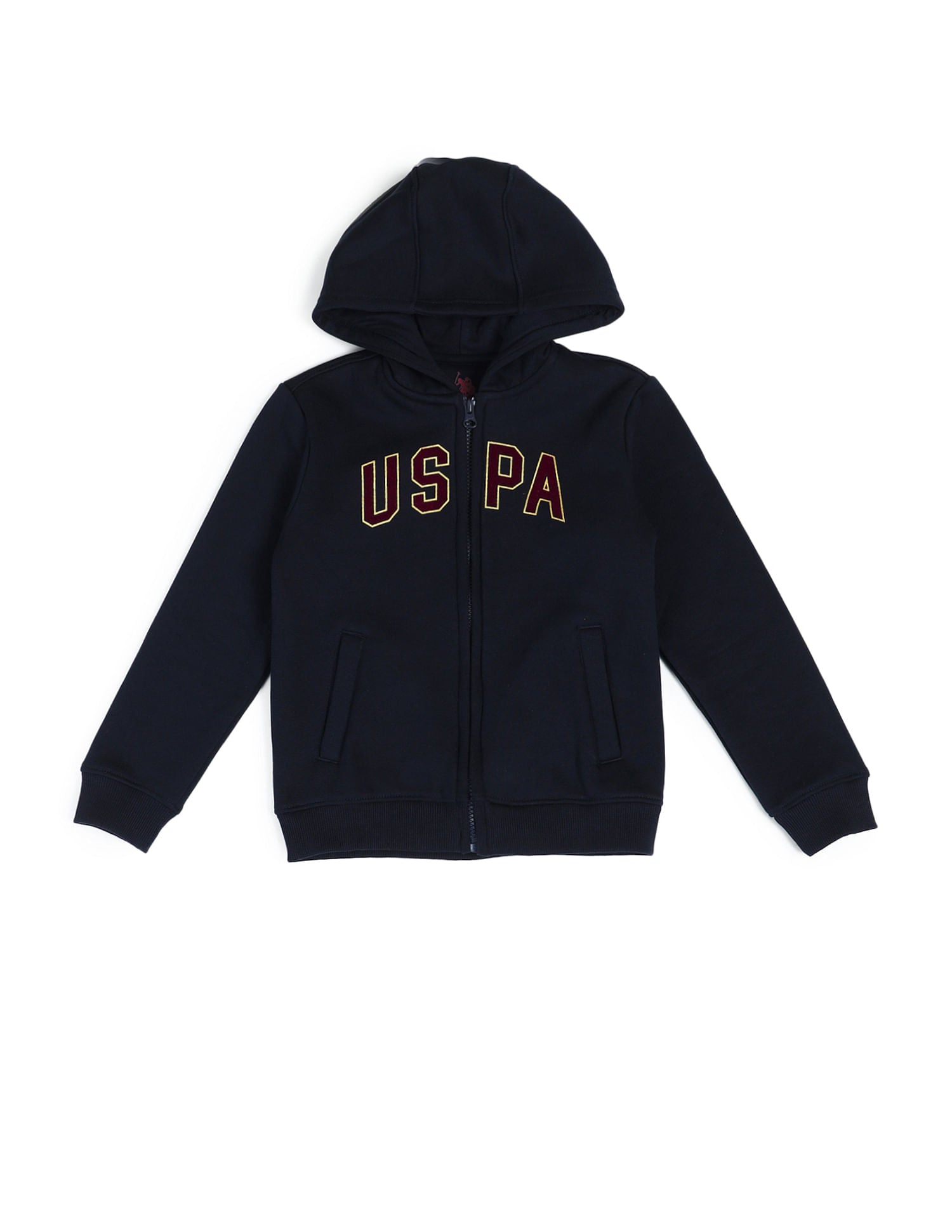 Regular Fit Logo Sweatshirt Navy - U.S. POLO ASSN. | Large