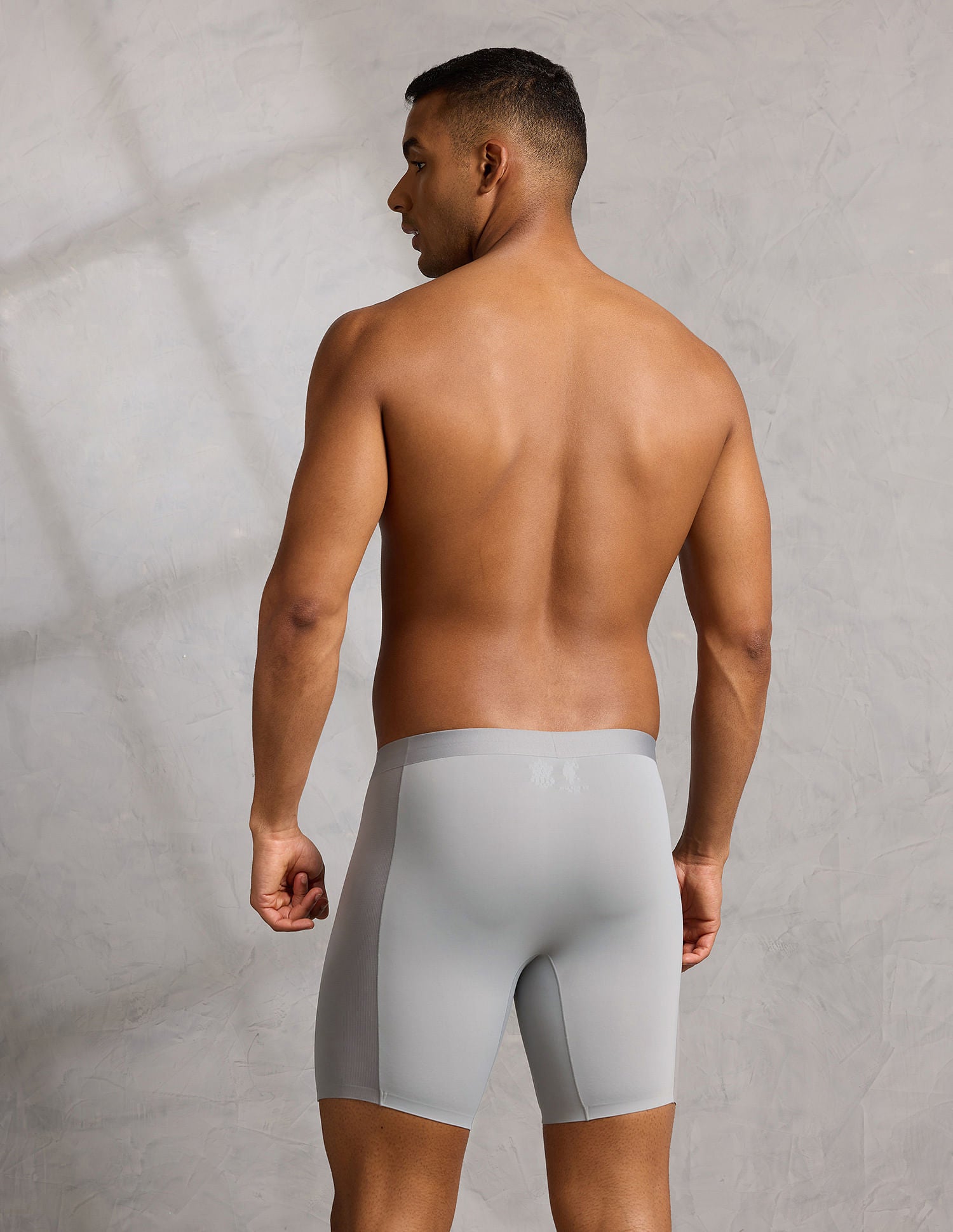 Micro Fibre Seamless Long Trunk Grey - U.S. POLO ASSN. | Large