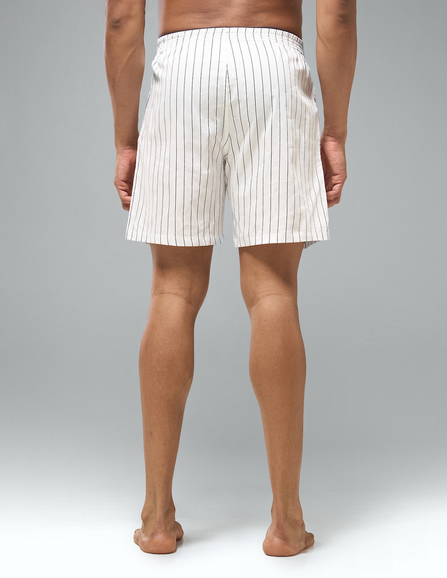 Printed Mid Rise OEX22 Boxer Shorts White - U.S. Polo Assn. India | Large