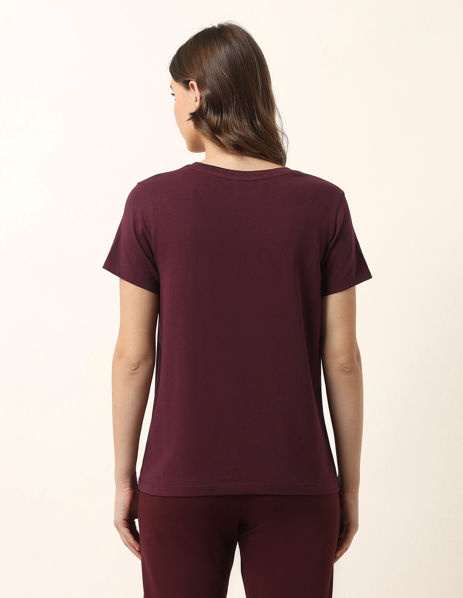 Regular Fit Lounge T-Shirt Maroon - U.S. POLO ASSN. | Large