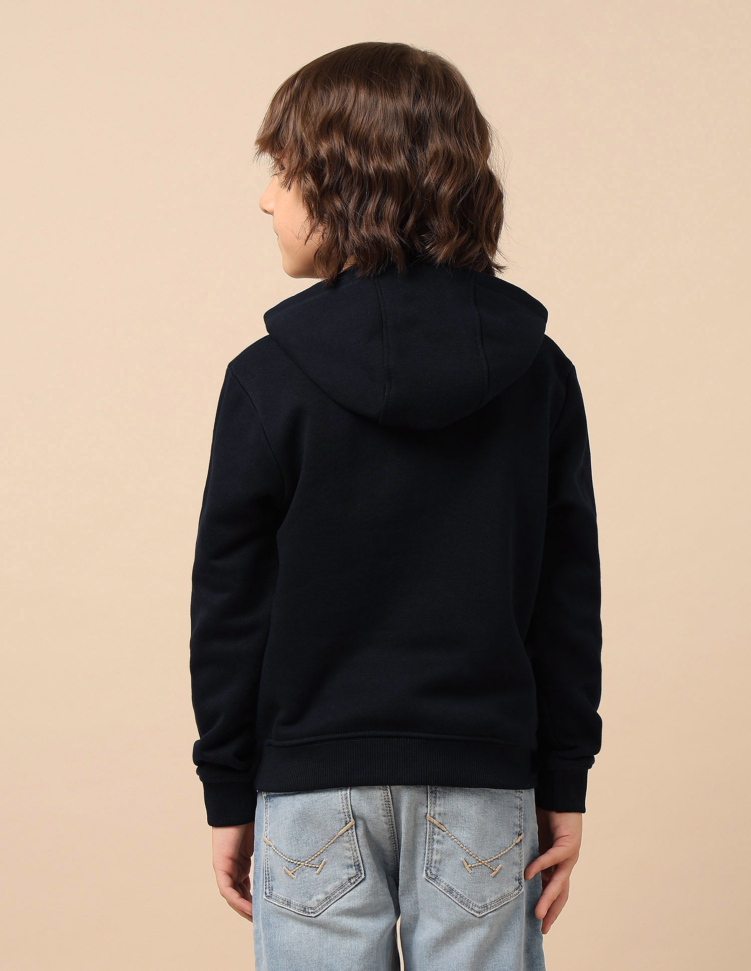 Boys Graphic Brand Embroidered Sweatshirt Navy - U.S. POLO ASSN. | Large