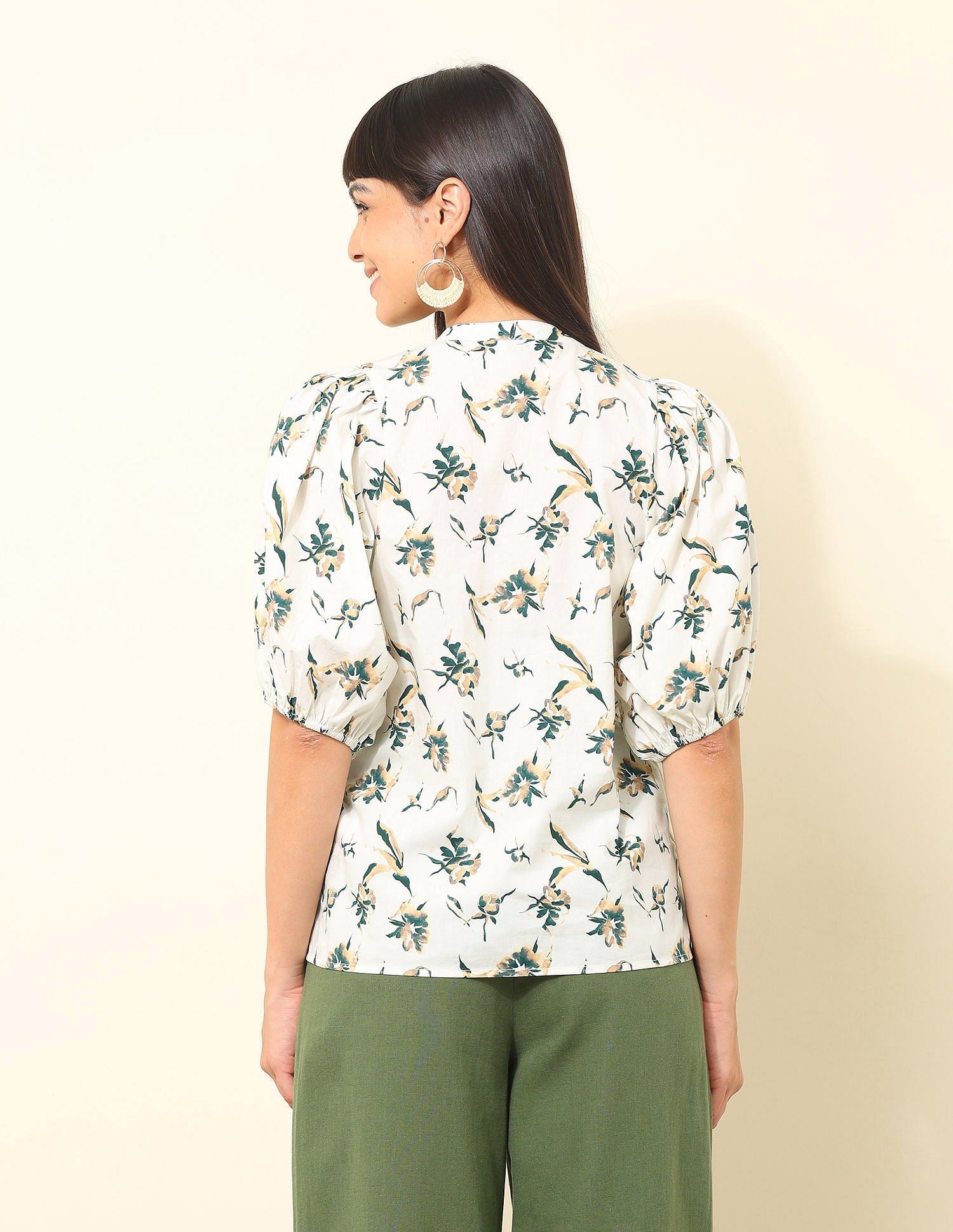 Floral Printed Regular fit Shirt Multi - U.S. Polo Assn. India | Large
