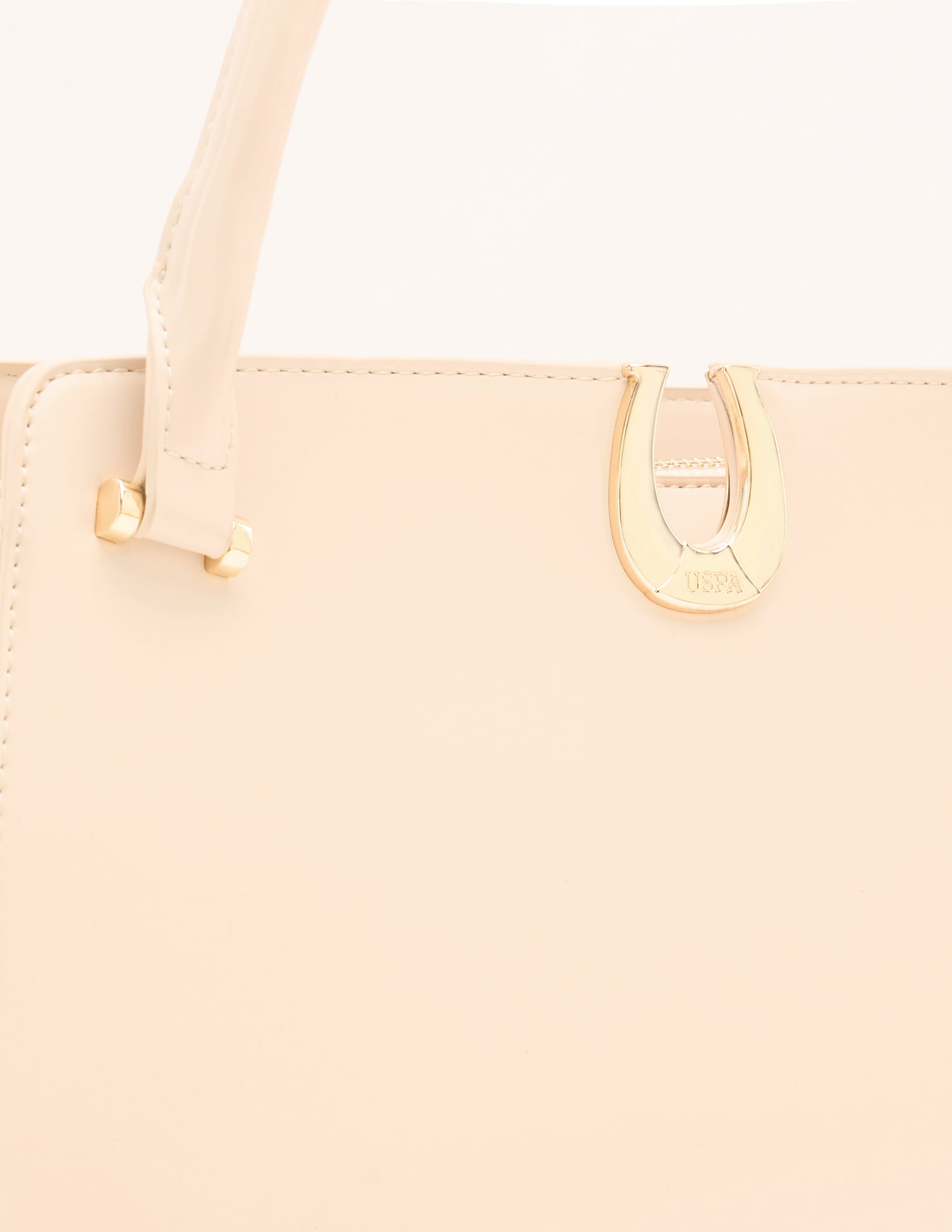 Cady Satchel Bag Beige - U.S. Polo Assn. India | Large