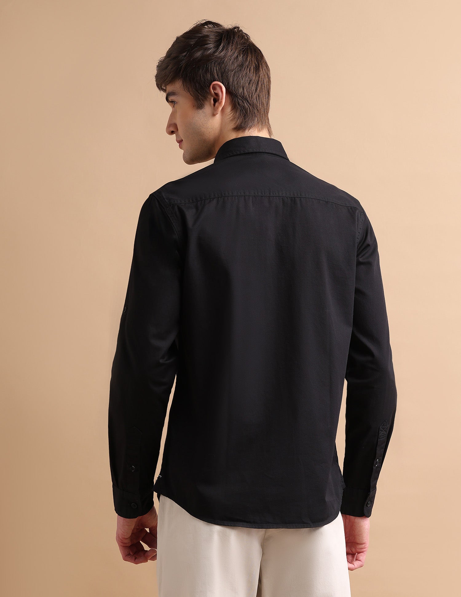 Utility Twill Shirt Black - U.S. POLO ASSN. | Large