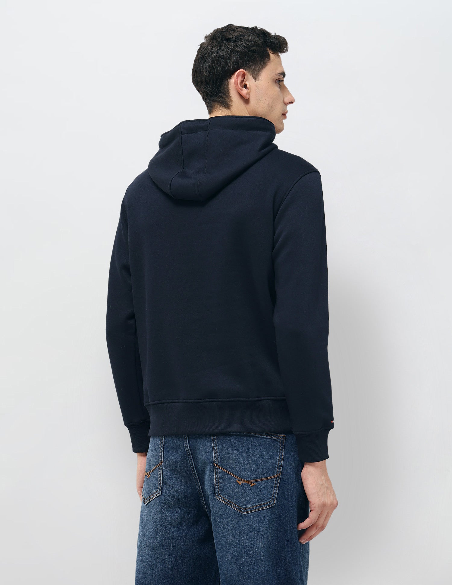 Brand Printed Regular Fit Sweatshirt Navy - U.S. POLO ASSN. | Large