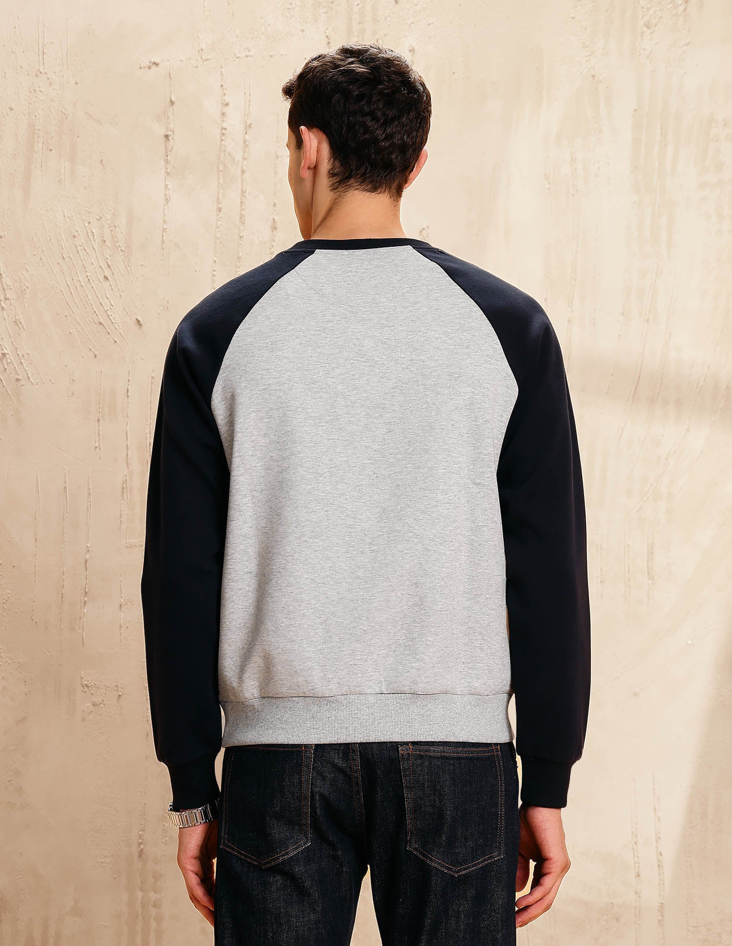 Brand Embossed Legend Of Horseshoe Sweatshirt Grey - U.S. POLO ASSN. | Large