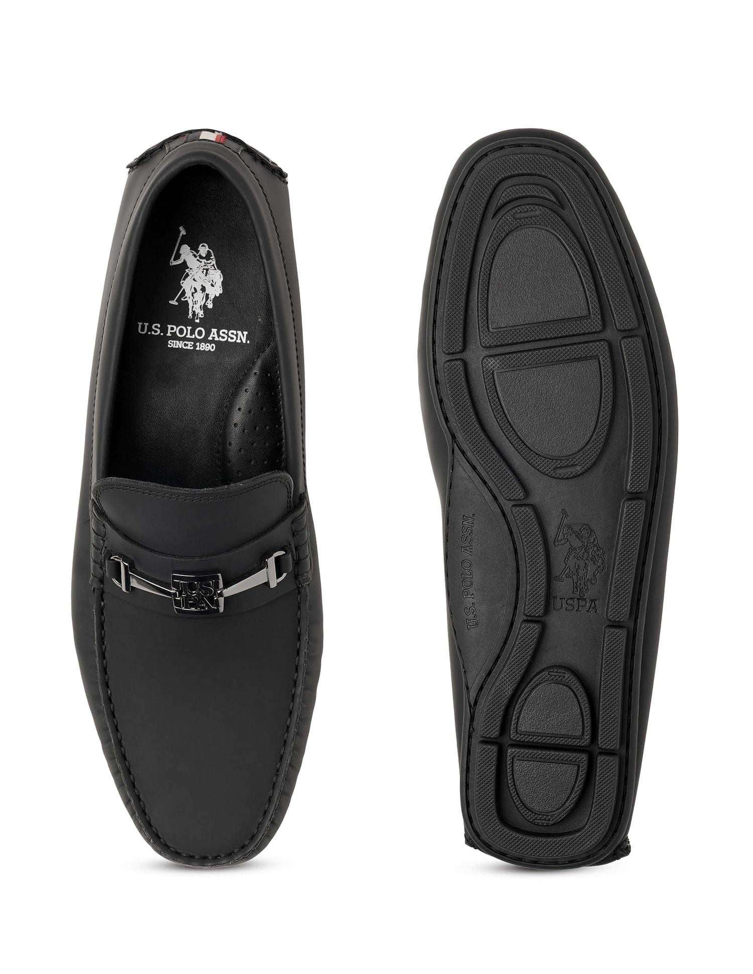 Men Adrinal 2.0 Loafers Black - U.S. POLO ASSN. | Large