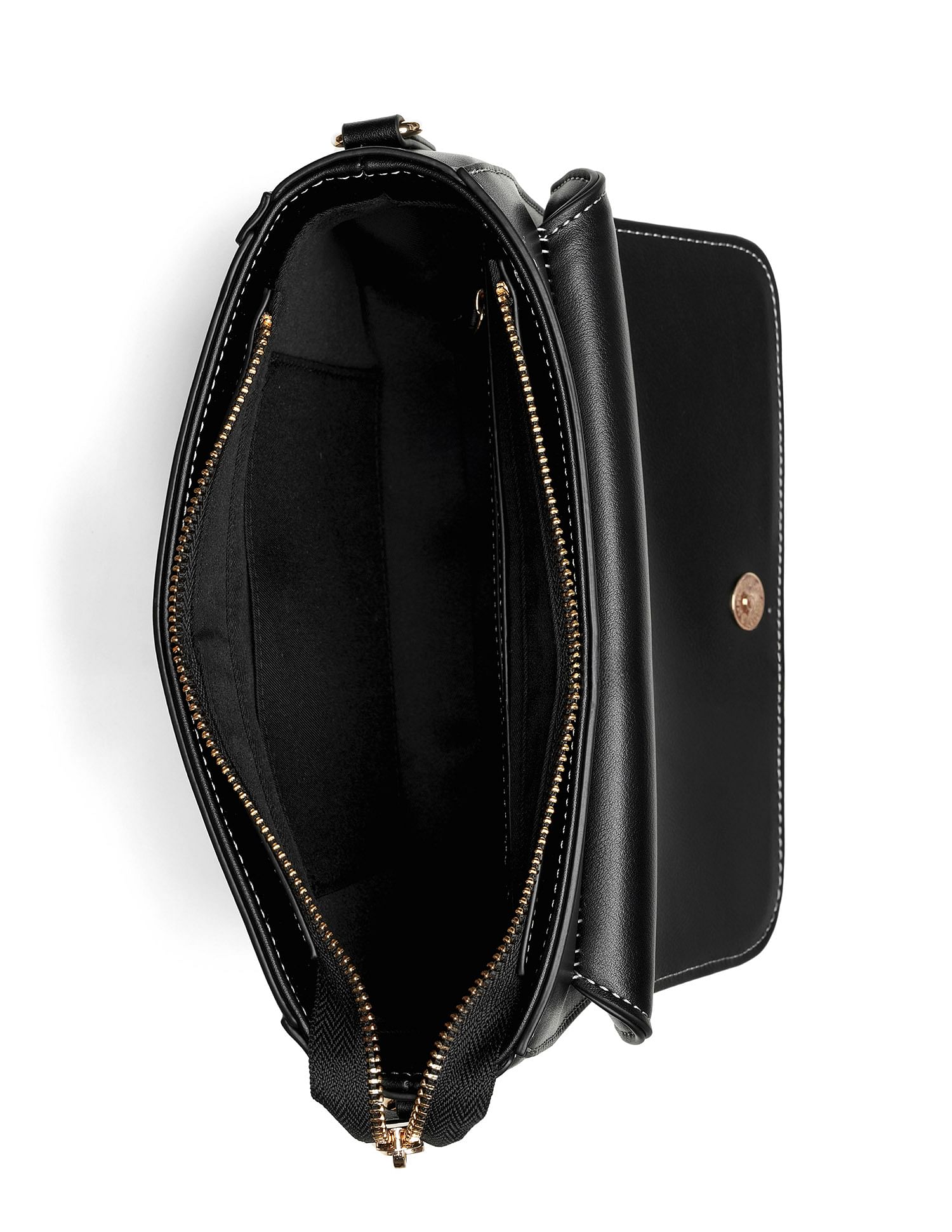 Agatha Monogram Cross Body Bag Black - U.S. Polo Assn. India | Large