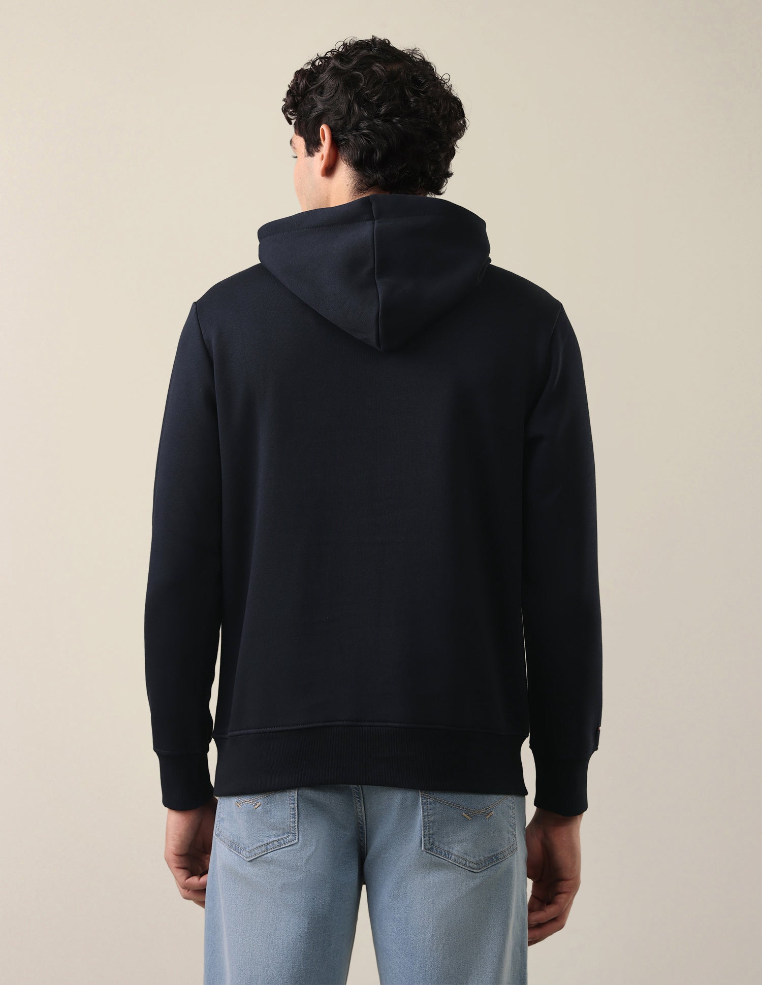 Graphic Brand Embroidered Regular Fit Sweatshirt Navy - U.S. Polo Assn. India | Large