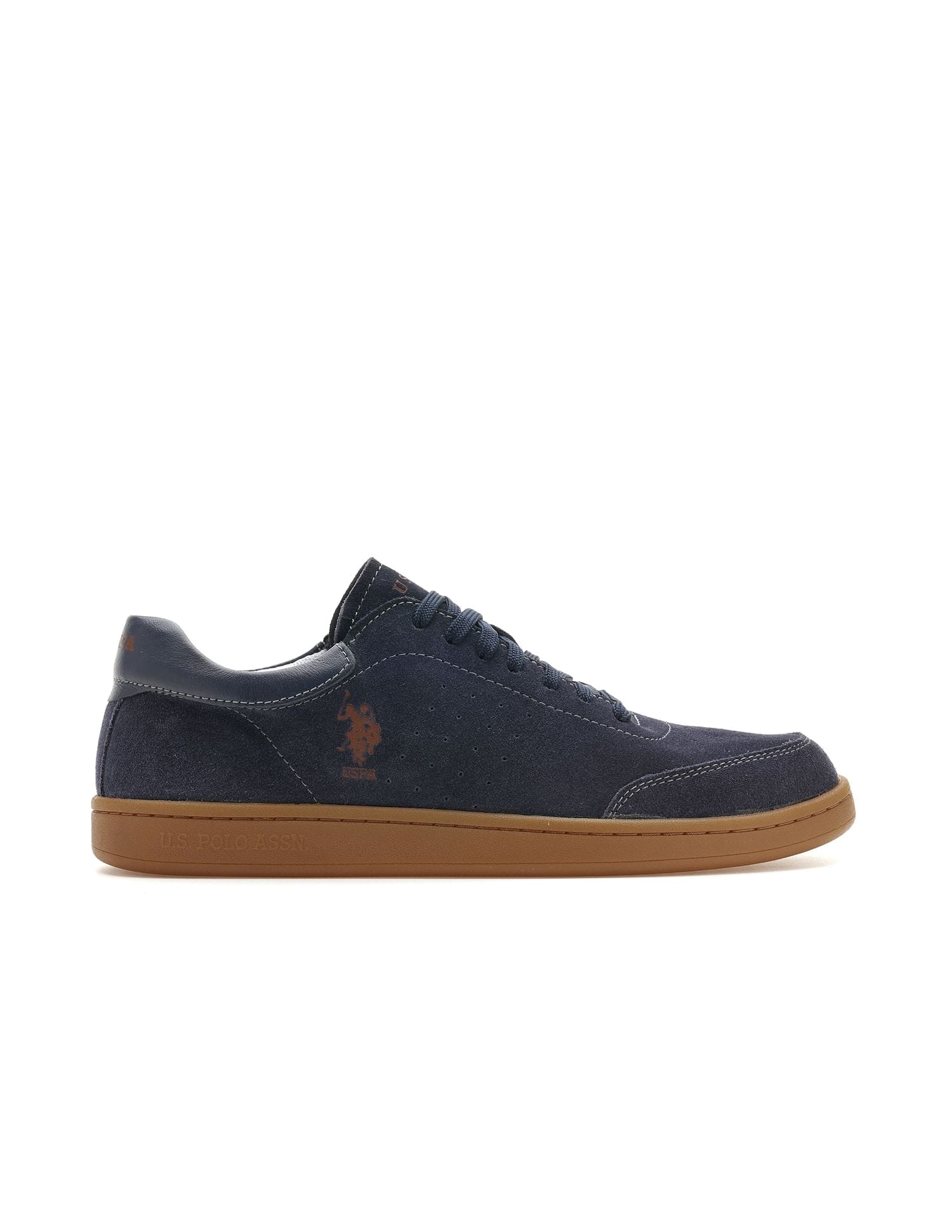 Mens Caldera Leather Sneakers Navy - U.S. Polo Assn. India | Large