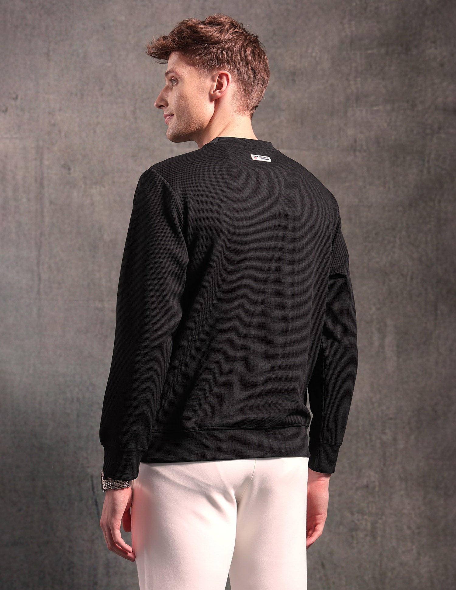 Black & Gold Regular Fit Sweatshirt Black - U.S. POLO ASSN. | Large