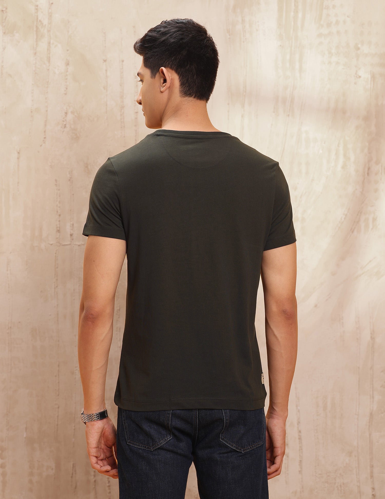 Graphic Printed Regular Fit T Shirt Olive - U.S. POLO ASSN. | Large