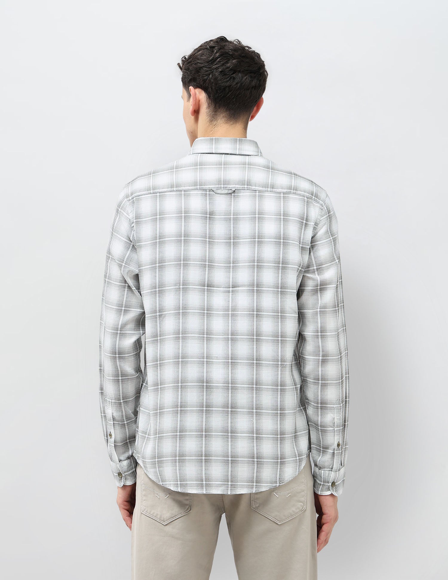 Tartan Checked Regular Fit Shirt Olive - U.S. POLO ASSN. | Large