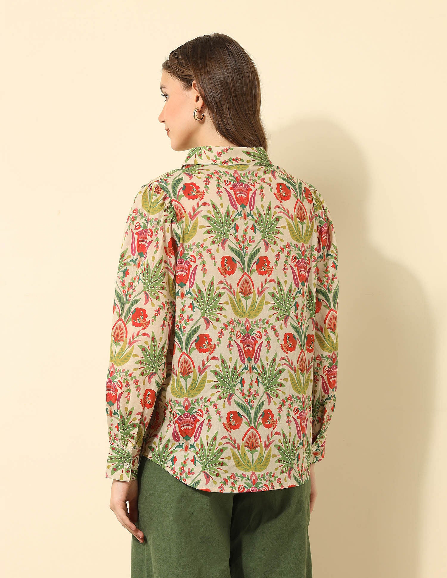 Regular Fit Floral Printed Shirt Multi-colour - U.S. POLO ASSN. | Large