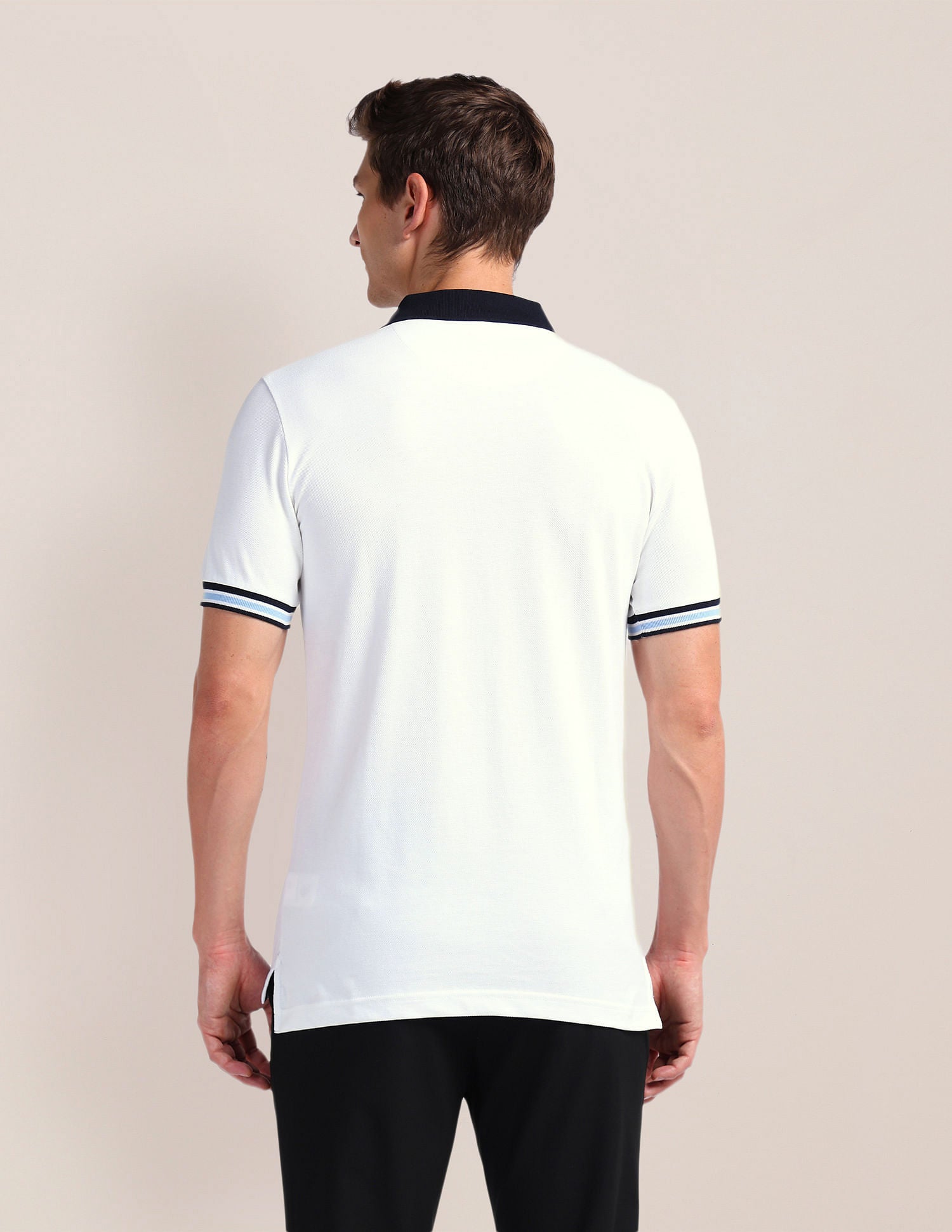 Solid Slim Fit Polo Shirt White - U.S. POLO ASSN. | Large