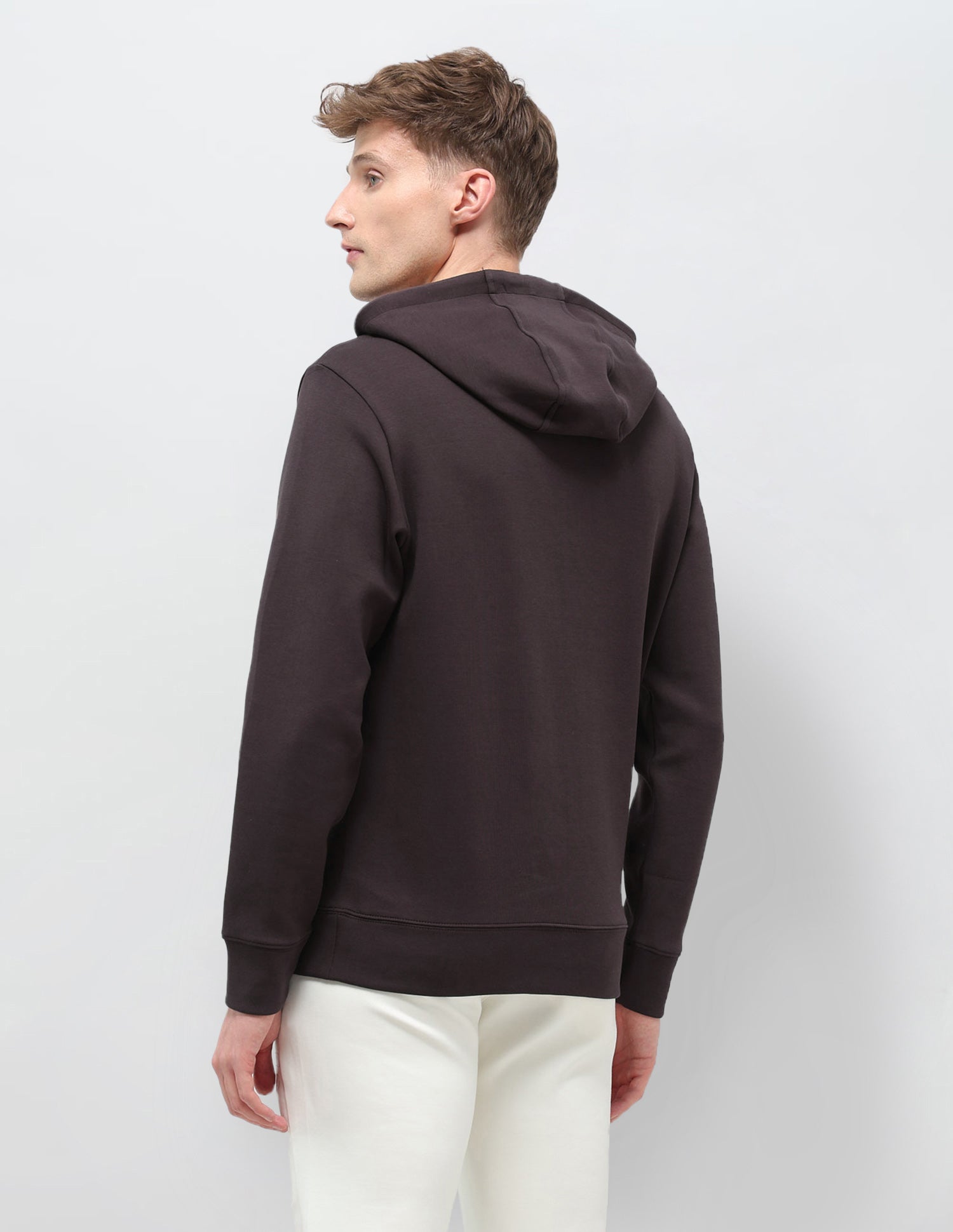 Brand Printed Regular Fit Sweatshirt Dark Brown - U.S. POLO ASSN. | Large