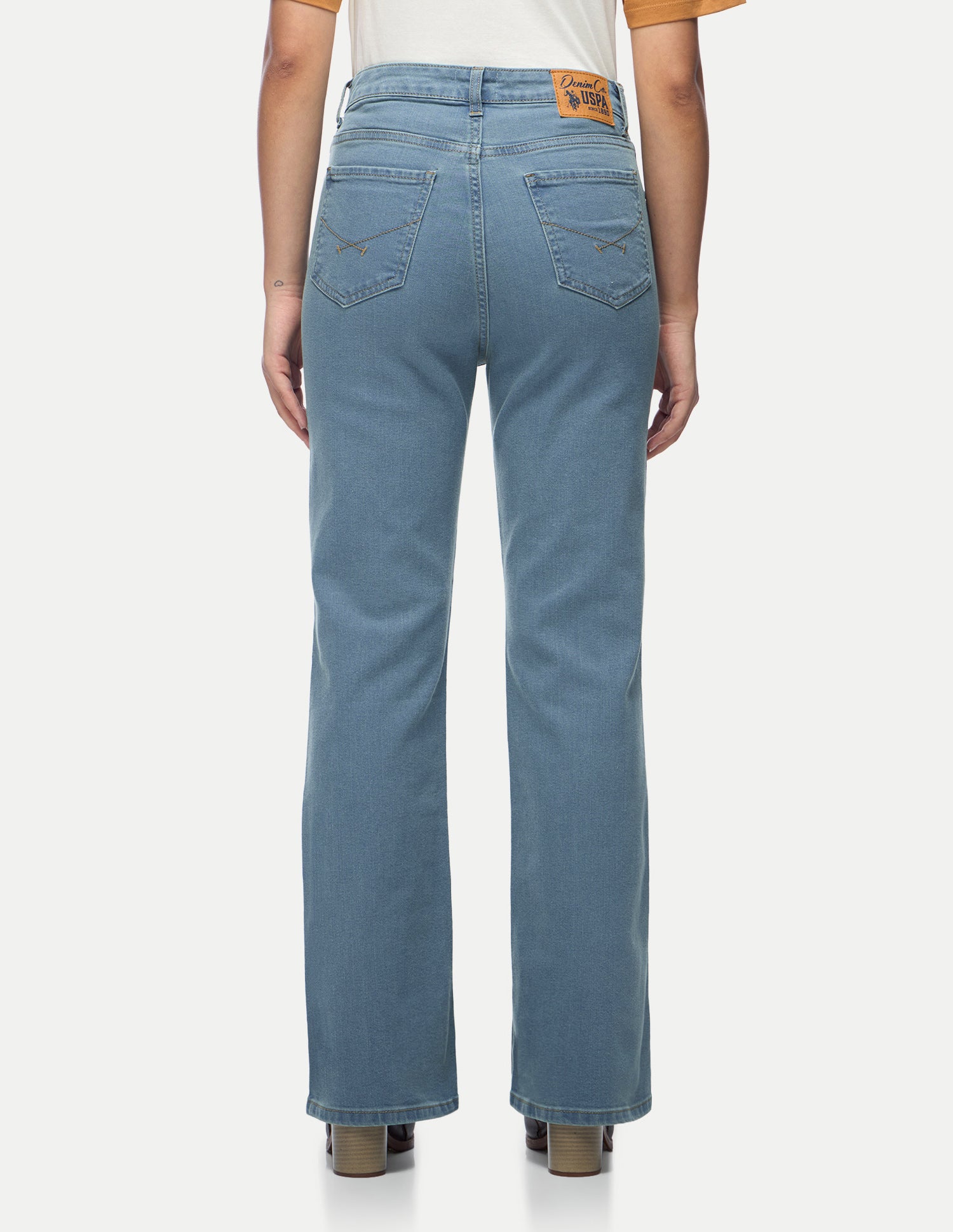 Bootcut Fit Blue Jeans Blue - U.S. Polo Assn. India | Large