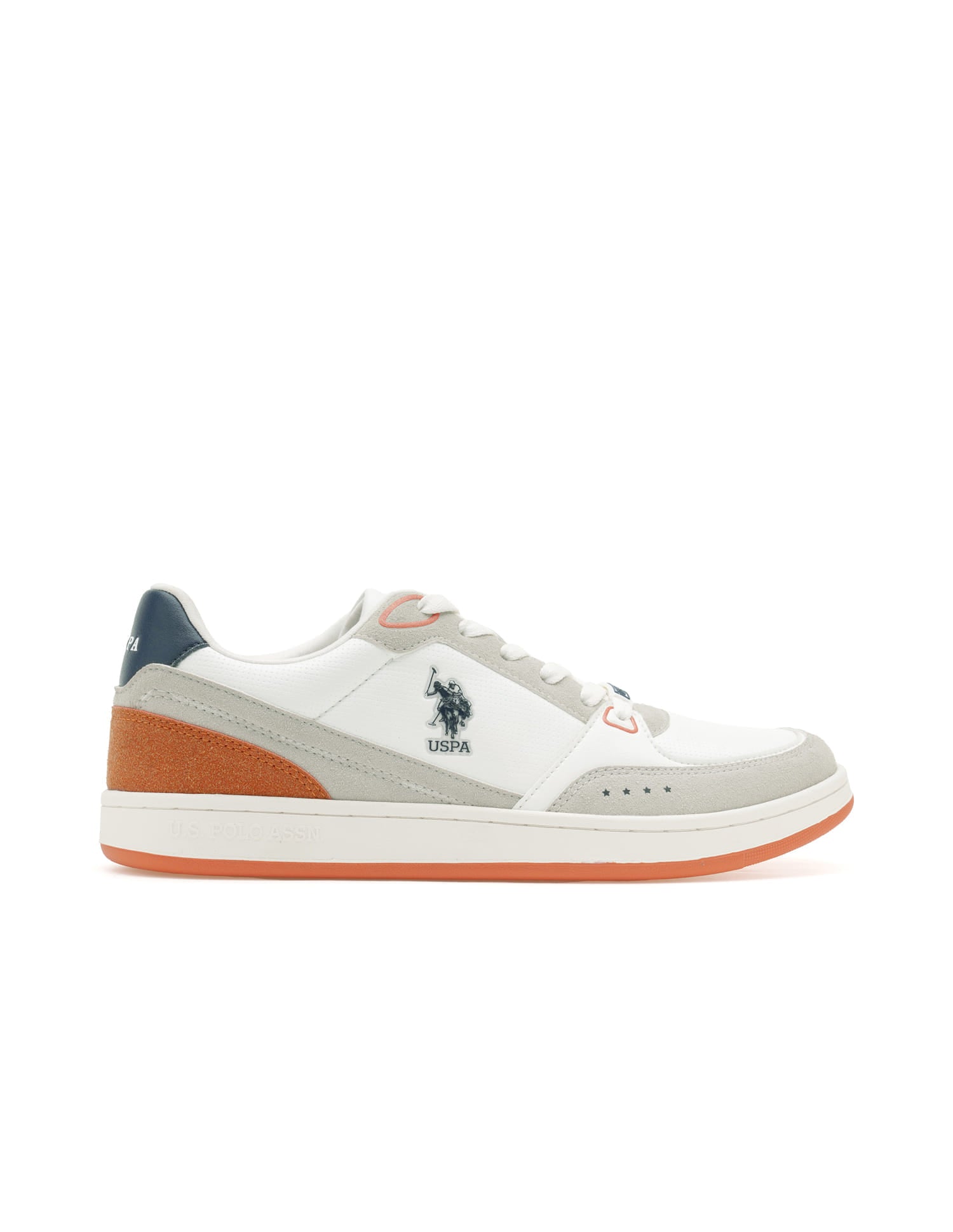 Landwin 3.0 Colourblocked Sneakers Orange - U.S. Polo Assn. India | Large