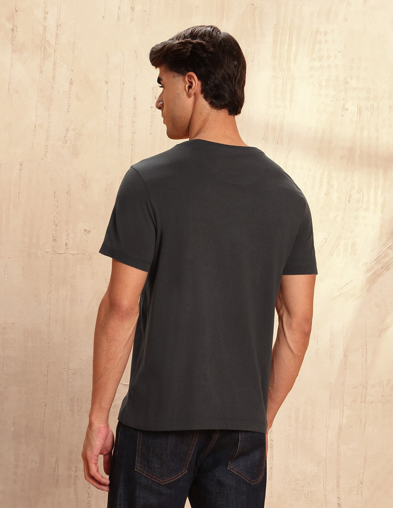 Graphic Brand Printed Legend Of Horseshoe T-Shirt Dark Grey - U.S. POLO ASSN. | Large