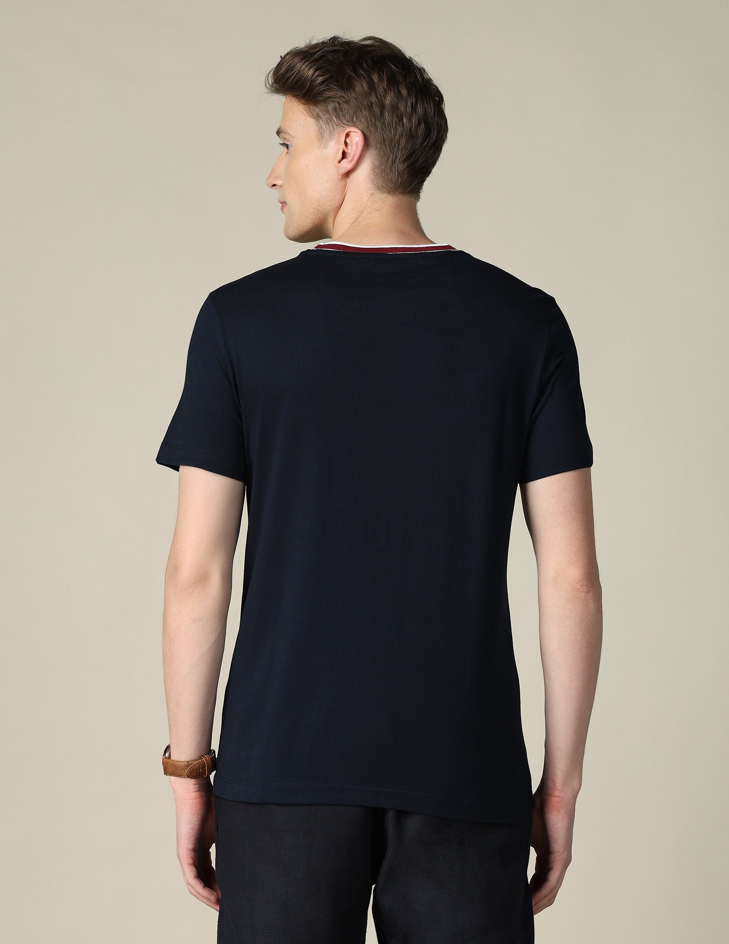 Brand Embroidered Slim Fit T-Shirt Navy - U.S. POLO ASSN. | Large