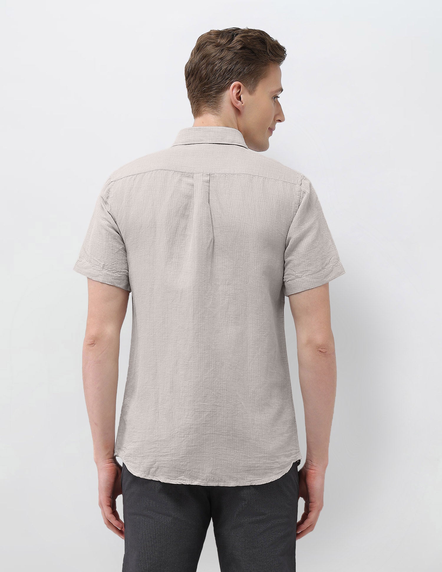 Sotogrande Regular Fit Shirt Khaki - U.S. Polo Assn. India | Large