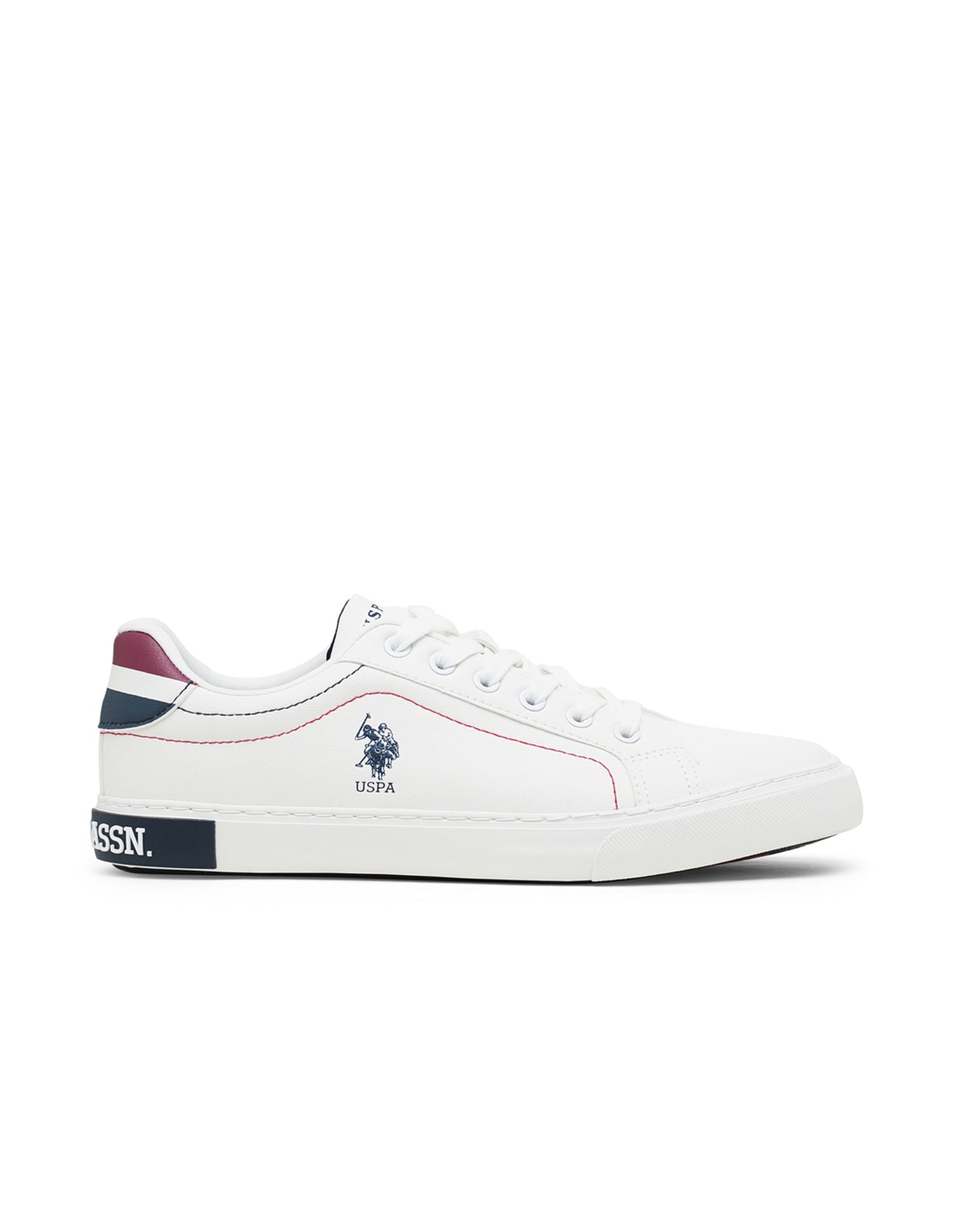 Men Solid Rojas 4.0 Sneakers White - U.S. POLO ASSN. | Large