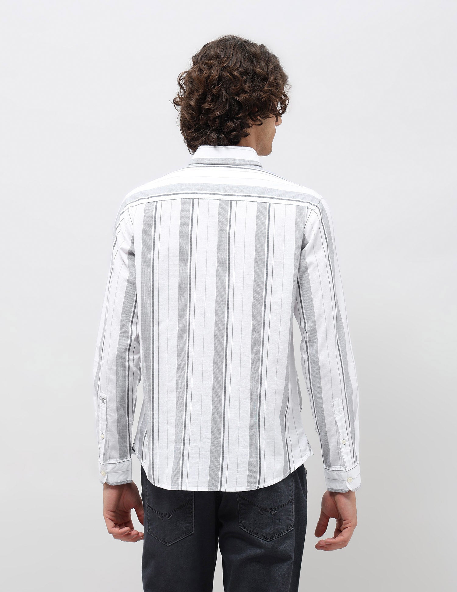 Pure Cotton Slim Fit Shirt White - U.S. POLO ASSN. | Large