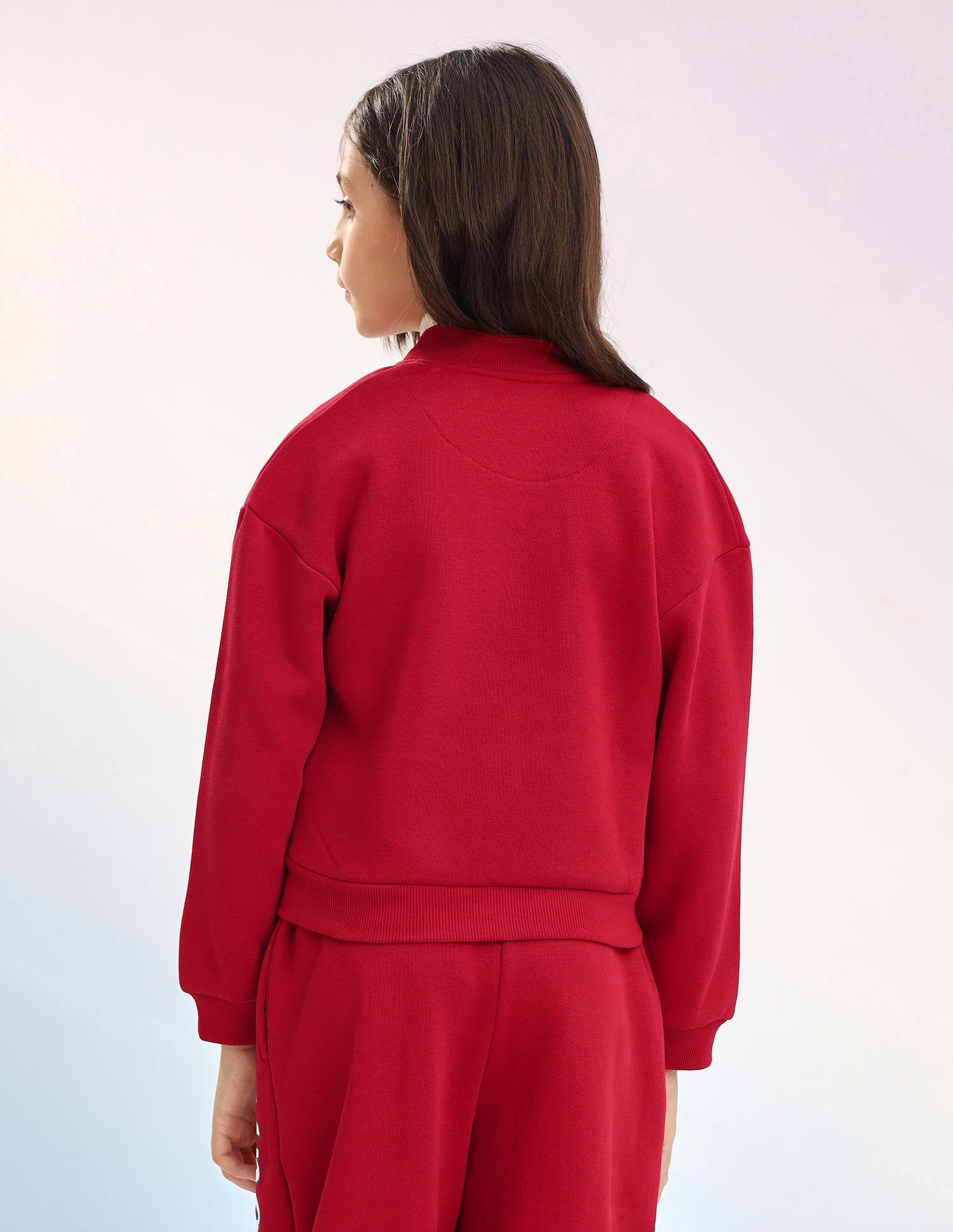 Brand Printed Regular Fit Sweatshirt Red - U.S. POLO ASSN. | Large