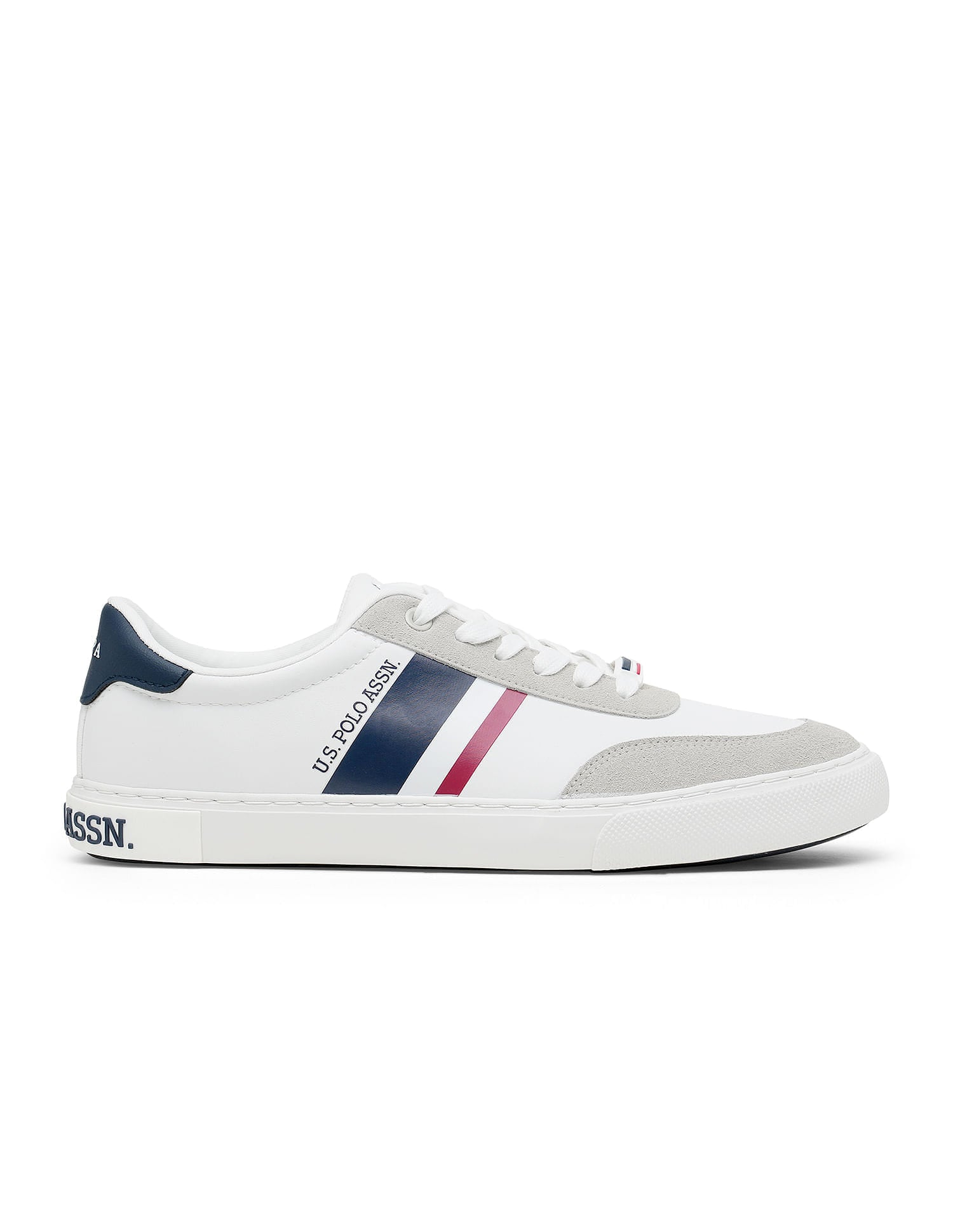 Men Krister 4.0 Colourblocked Sneakers Off White - U.S. Polo Assn. India | Large