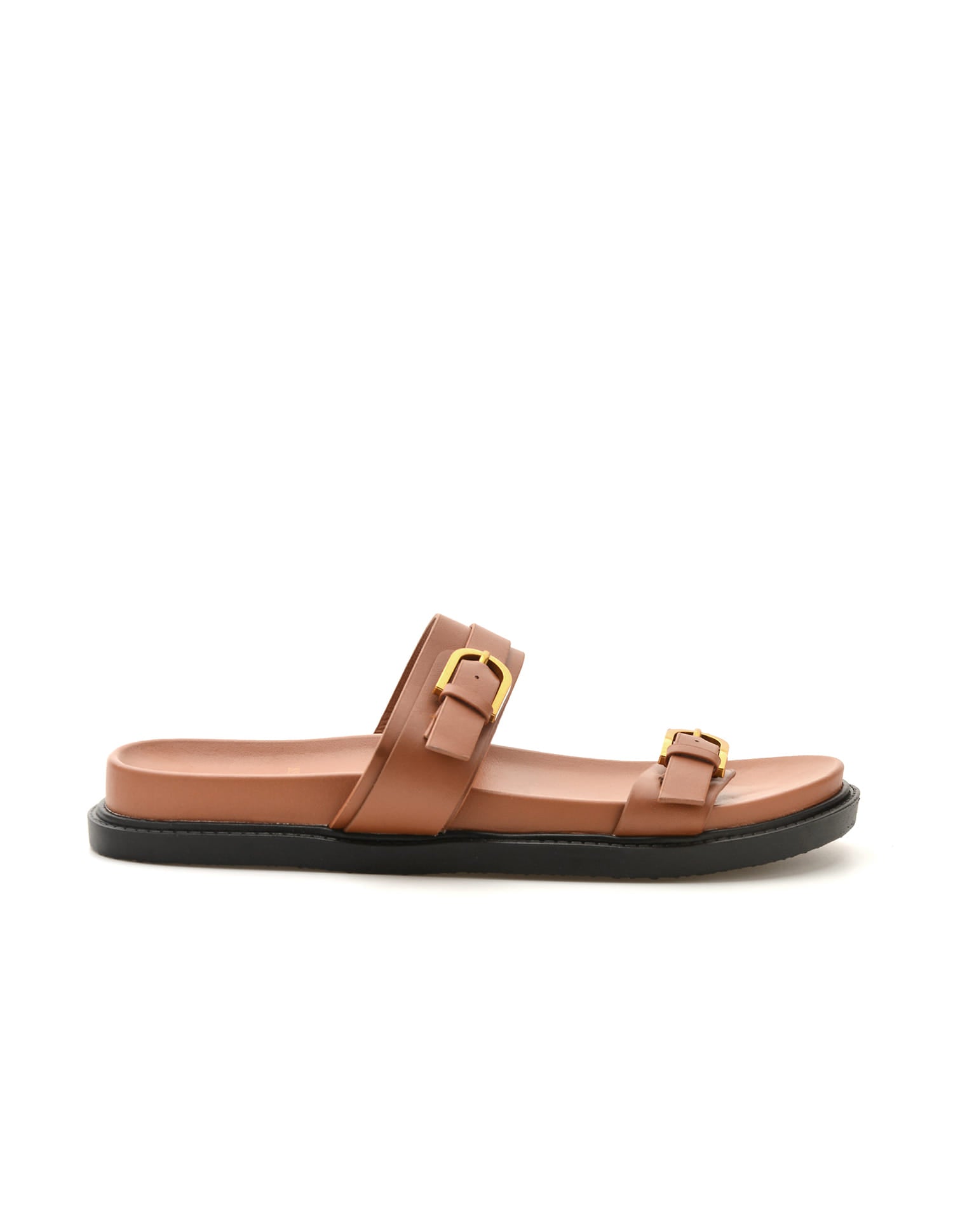 Textured Vincenza Slippers Tan - U.S. Polo Assn. India | Large