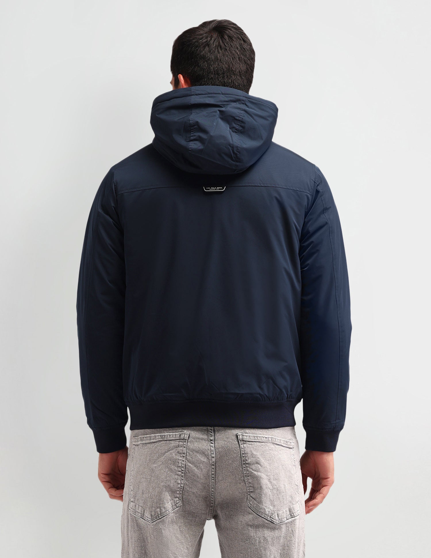 Colour blocked Regular Fit Jacket Navy - U.S. POLO ASSN. | Large