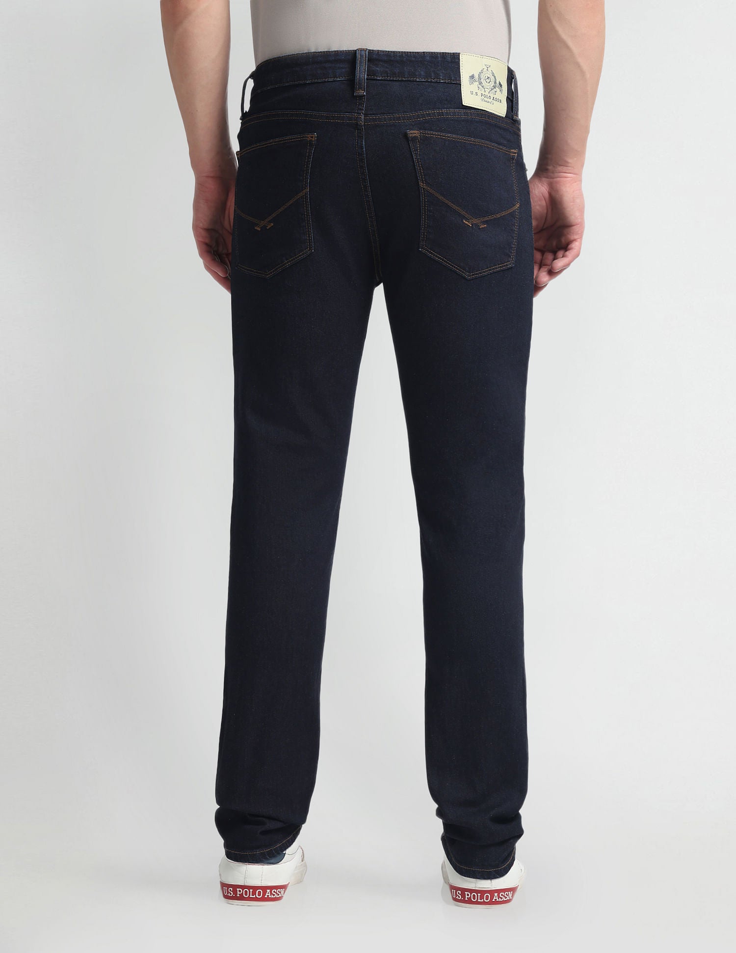 Regallo Skinny Fit Blue Jeans Blue - U.S. POLO ASSN. | Large